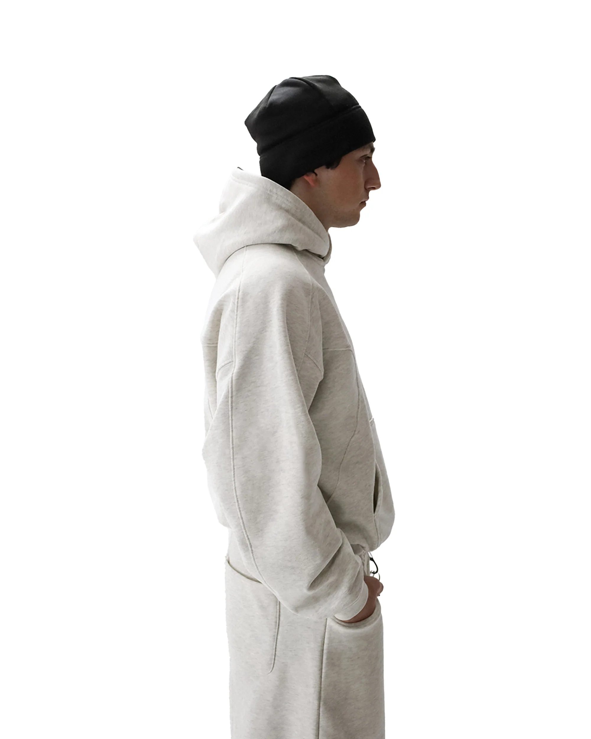 Heather Gray Hoodie - Image 6