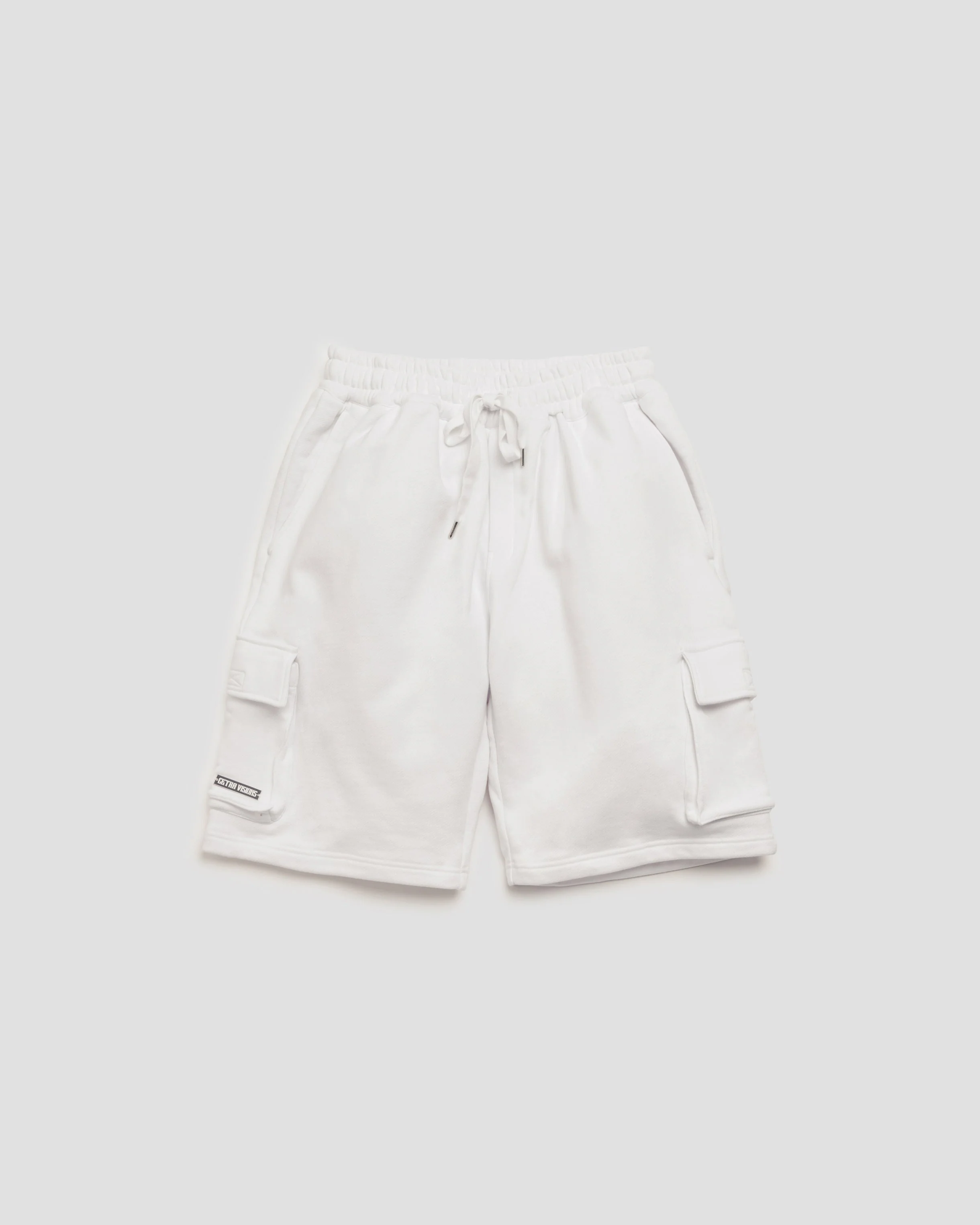 HEAVENLY WHITE CARGO SHORTS - Image 11