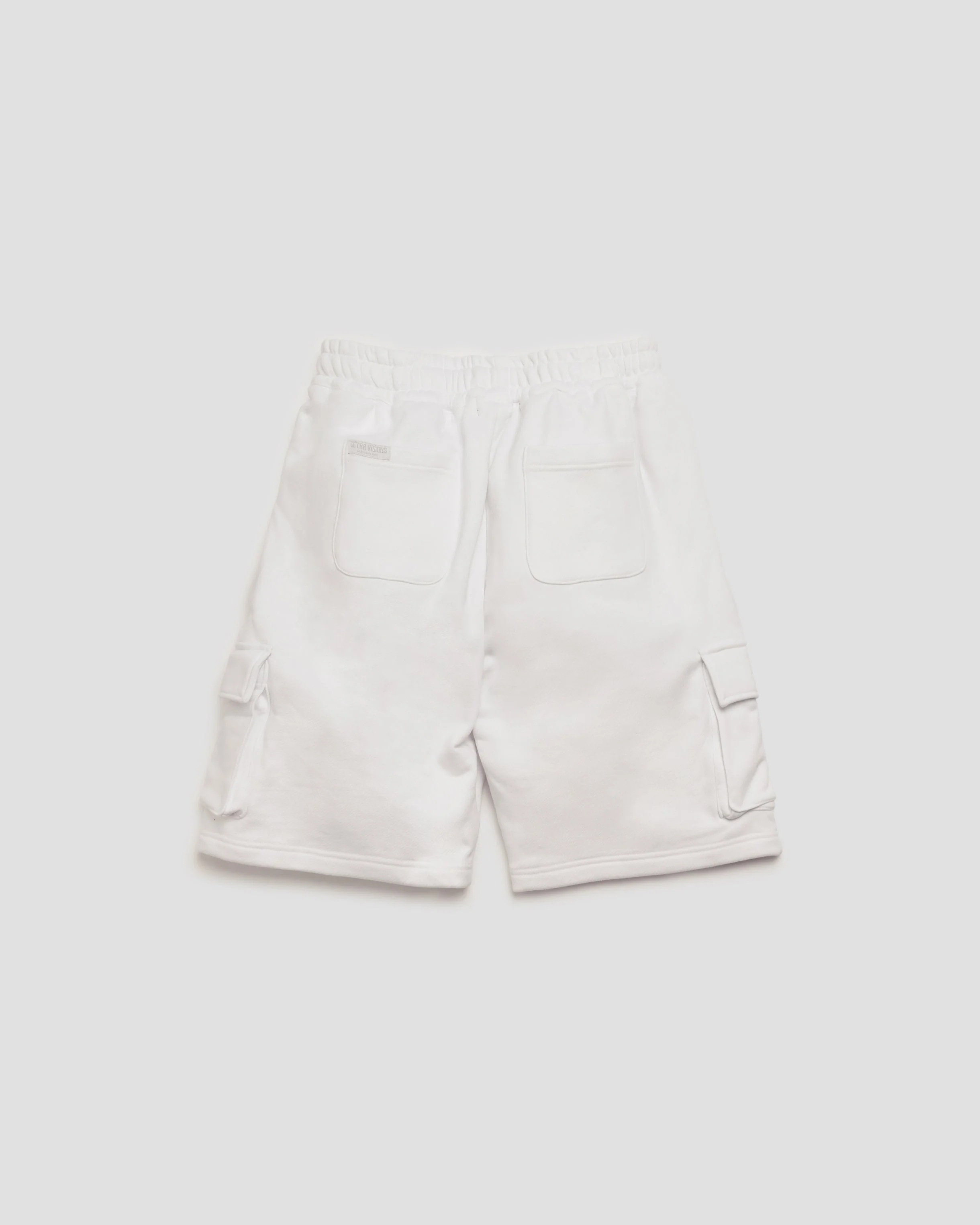 HEAVENLY WHITE CARGO SHORTS - Image 12