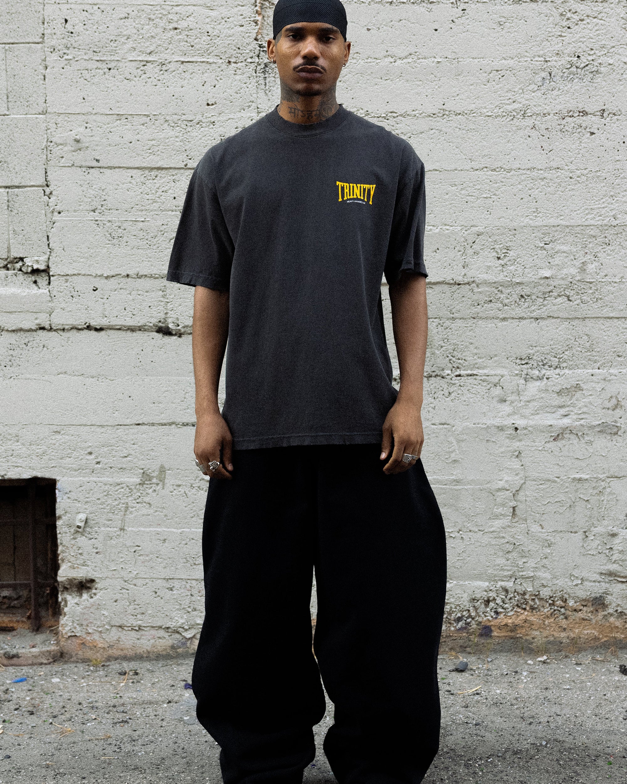 Heavy Handed Tee - Vintage Black - Image 2
