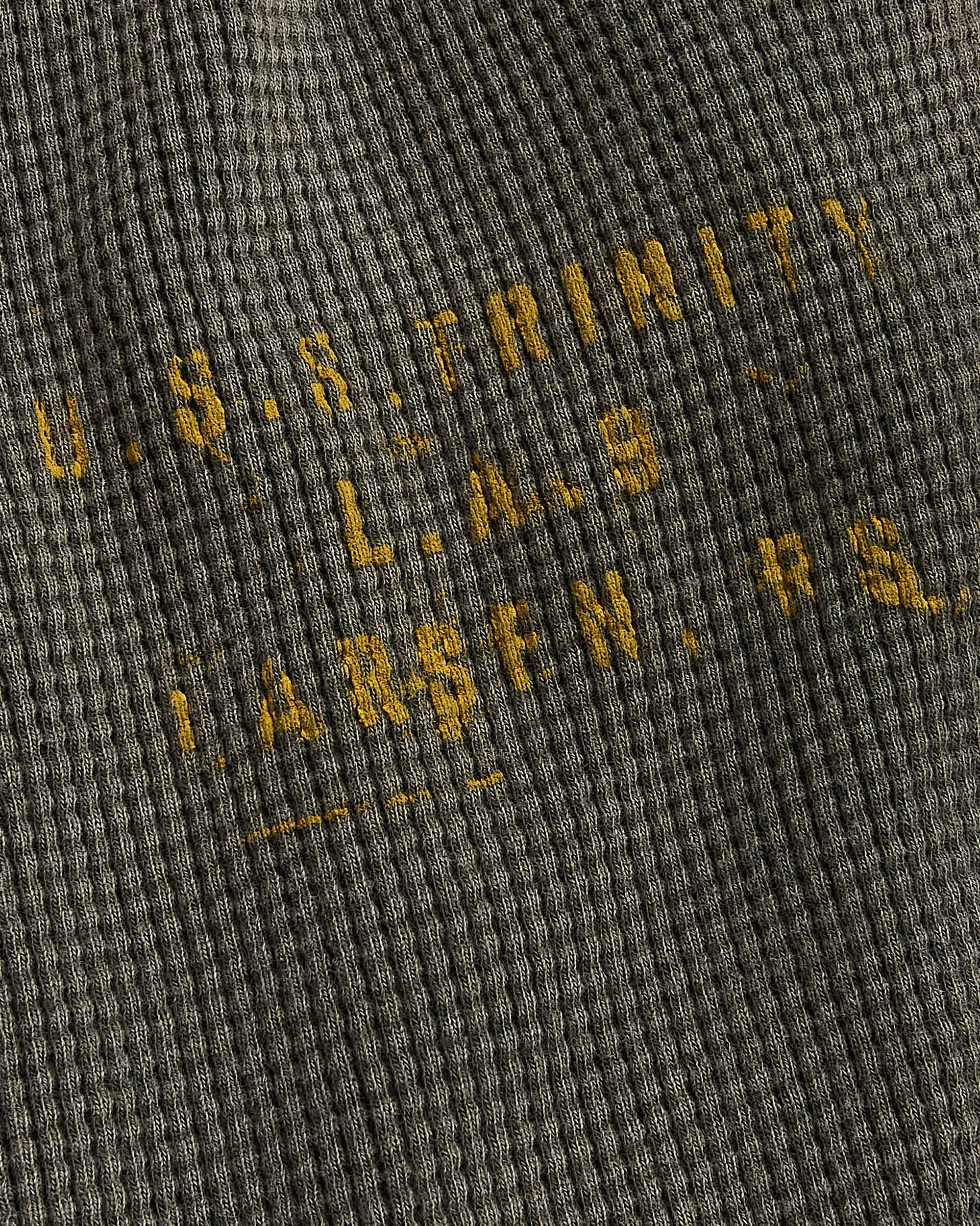 Heavyweight Waffle Sweatpants - Military Green - Image 7