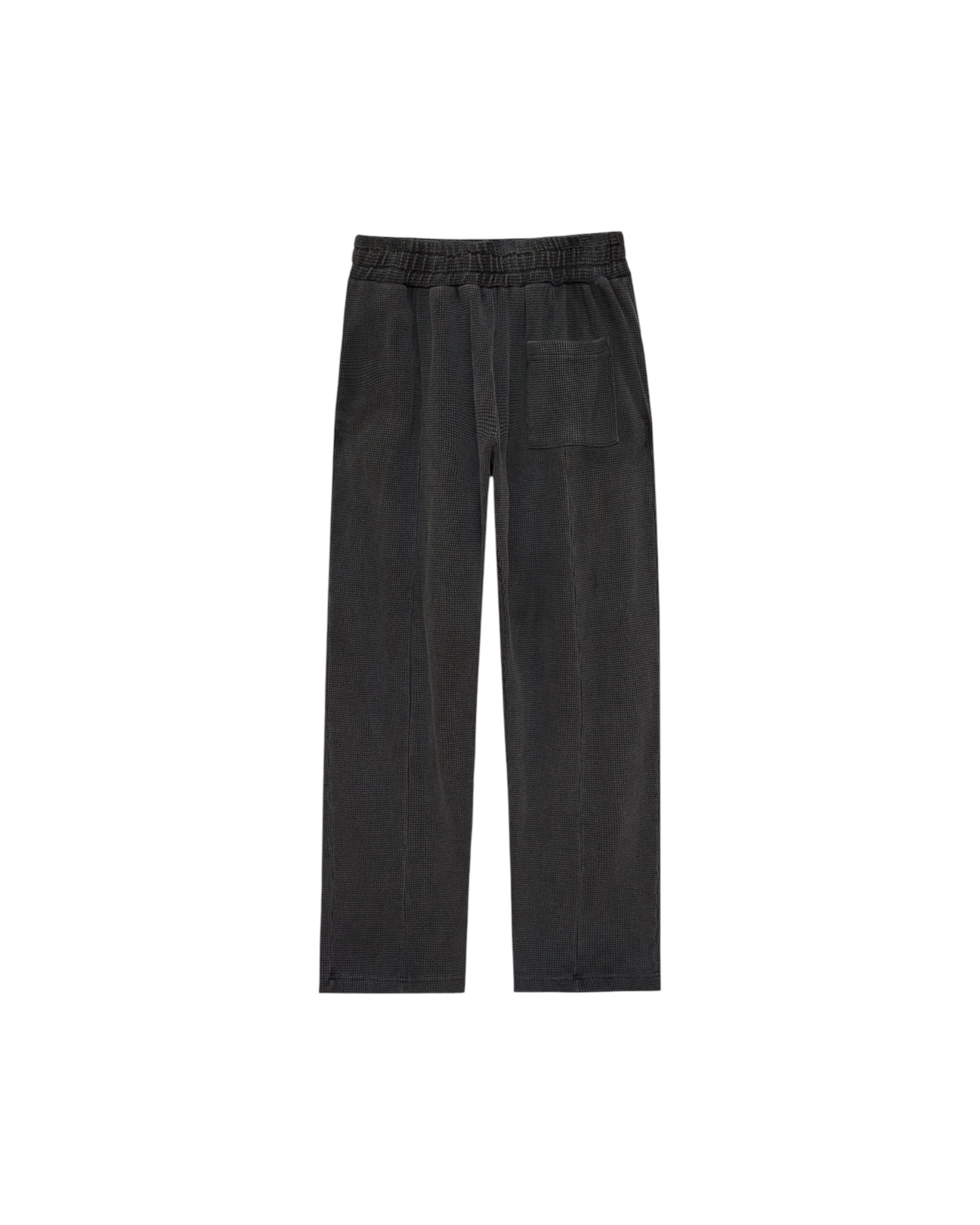 Heavyweight Waffle Sweatpants - Vintage Black - Image 3