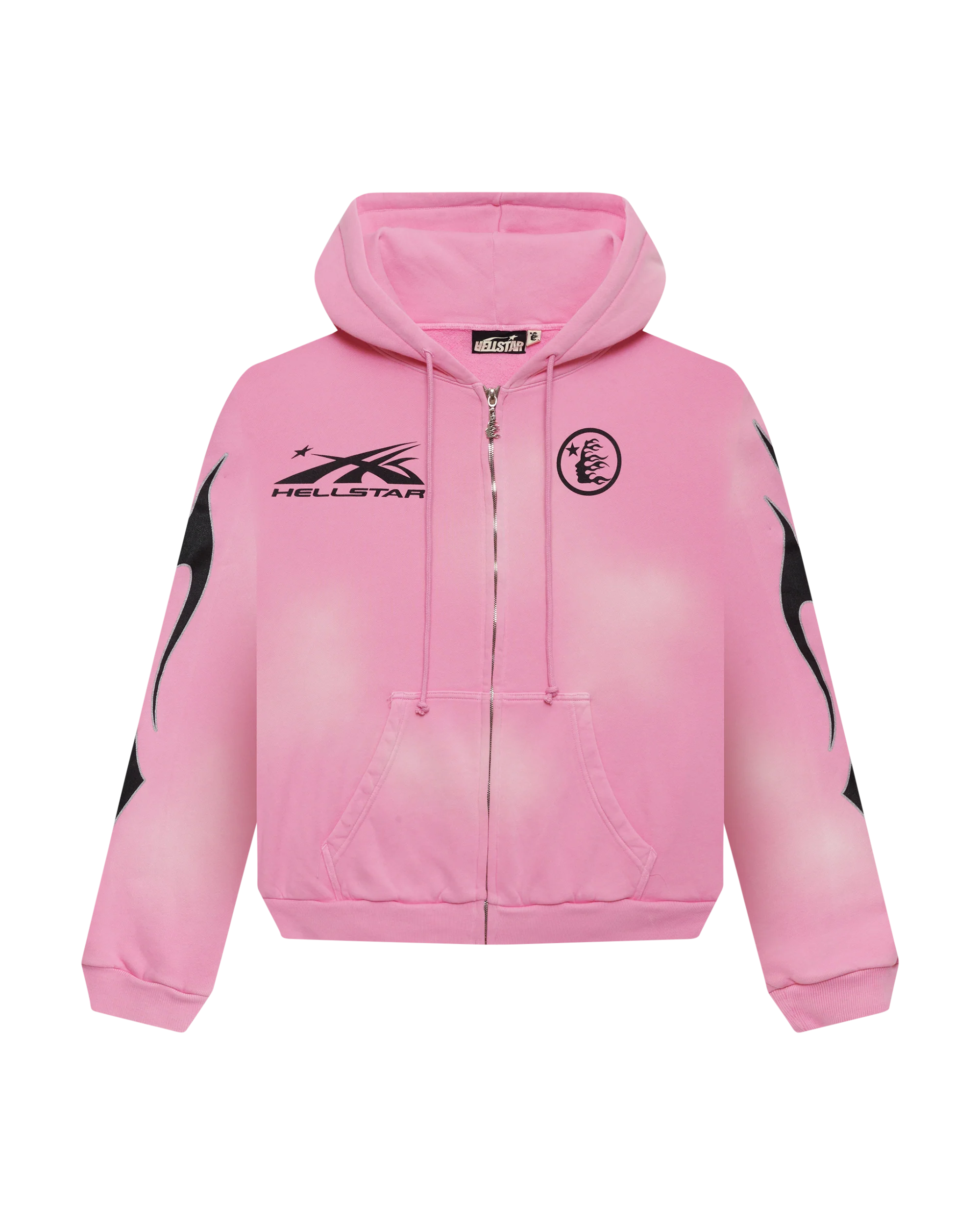 Hellstar Sports Flame Zip-Up