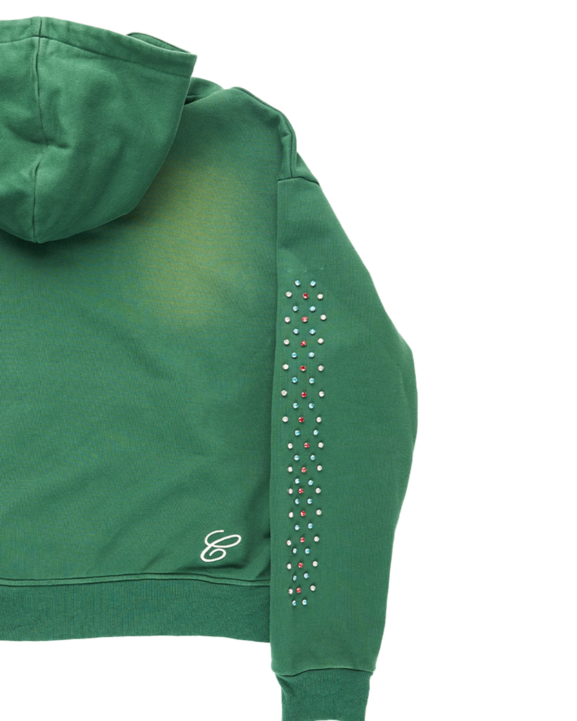 Hidden Crystal Zip Hoodie - Image 3