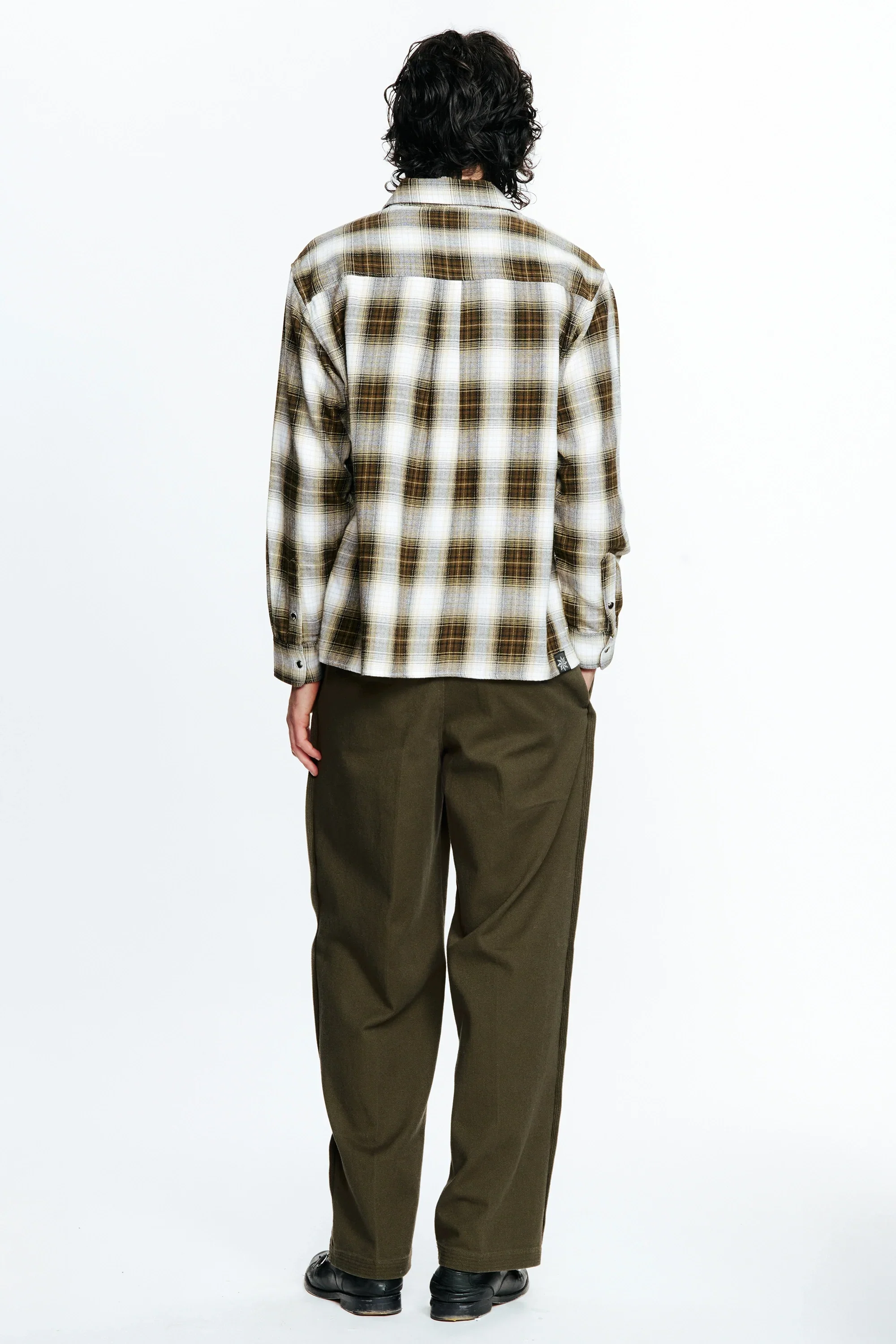 HOLD LS SHIRT - BROWN CHECK - Image 8