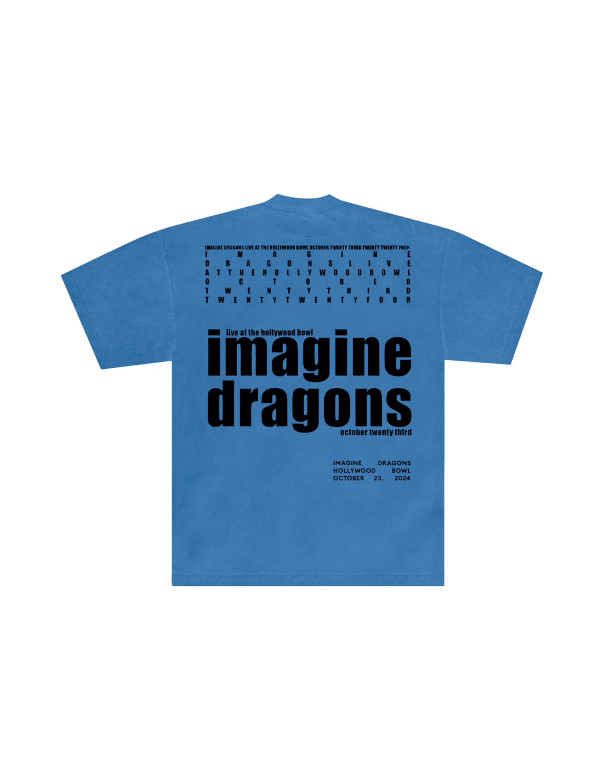 Hollywood Bowl Blue Event Tee - Image 2