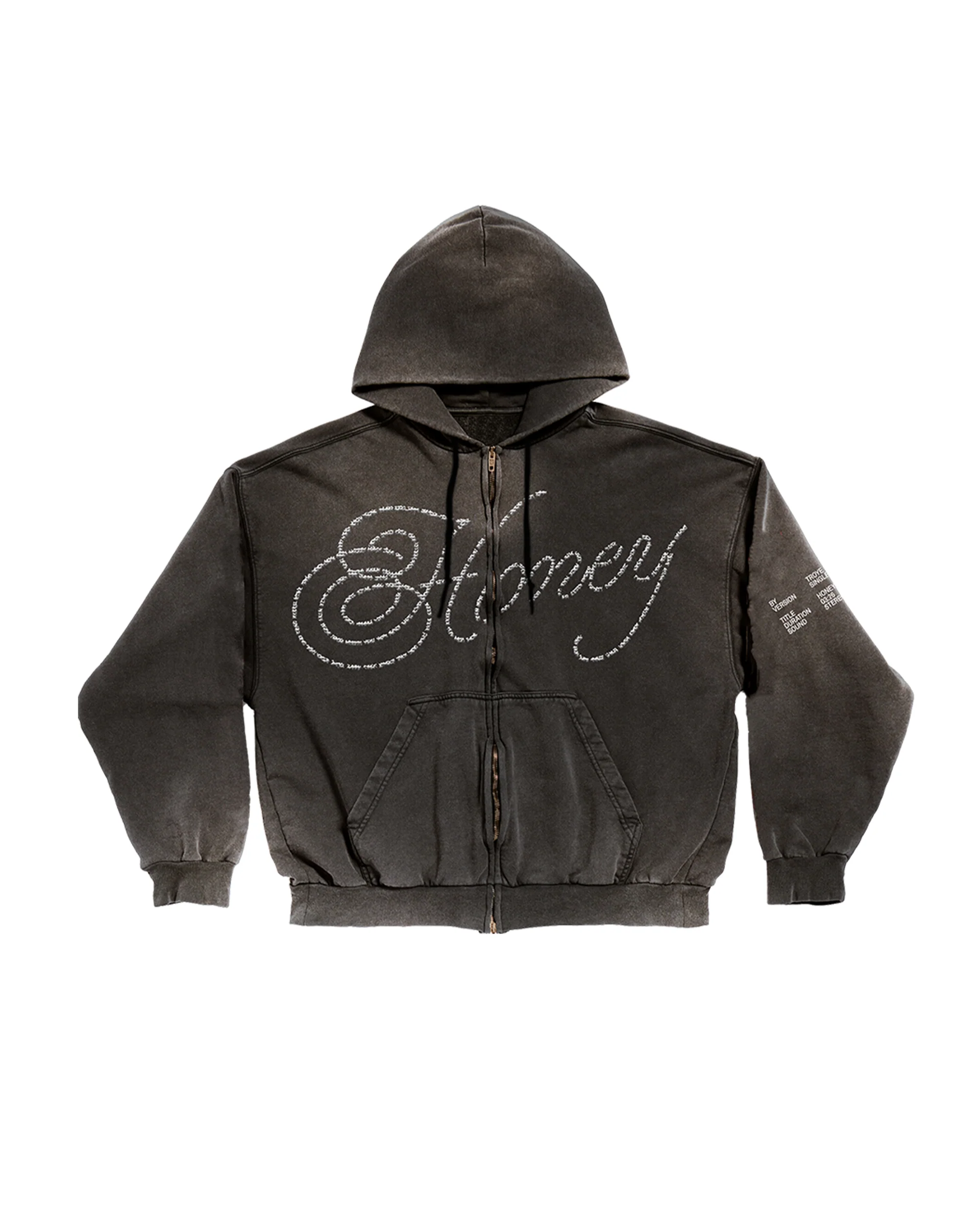 Honey Zip Up Hoodie