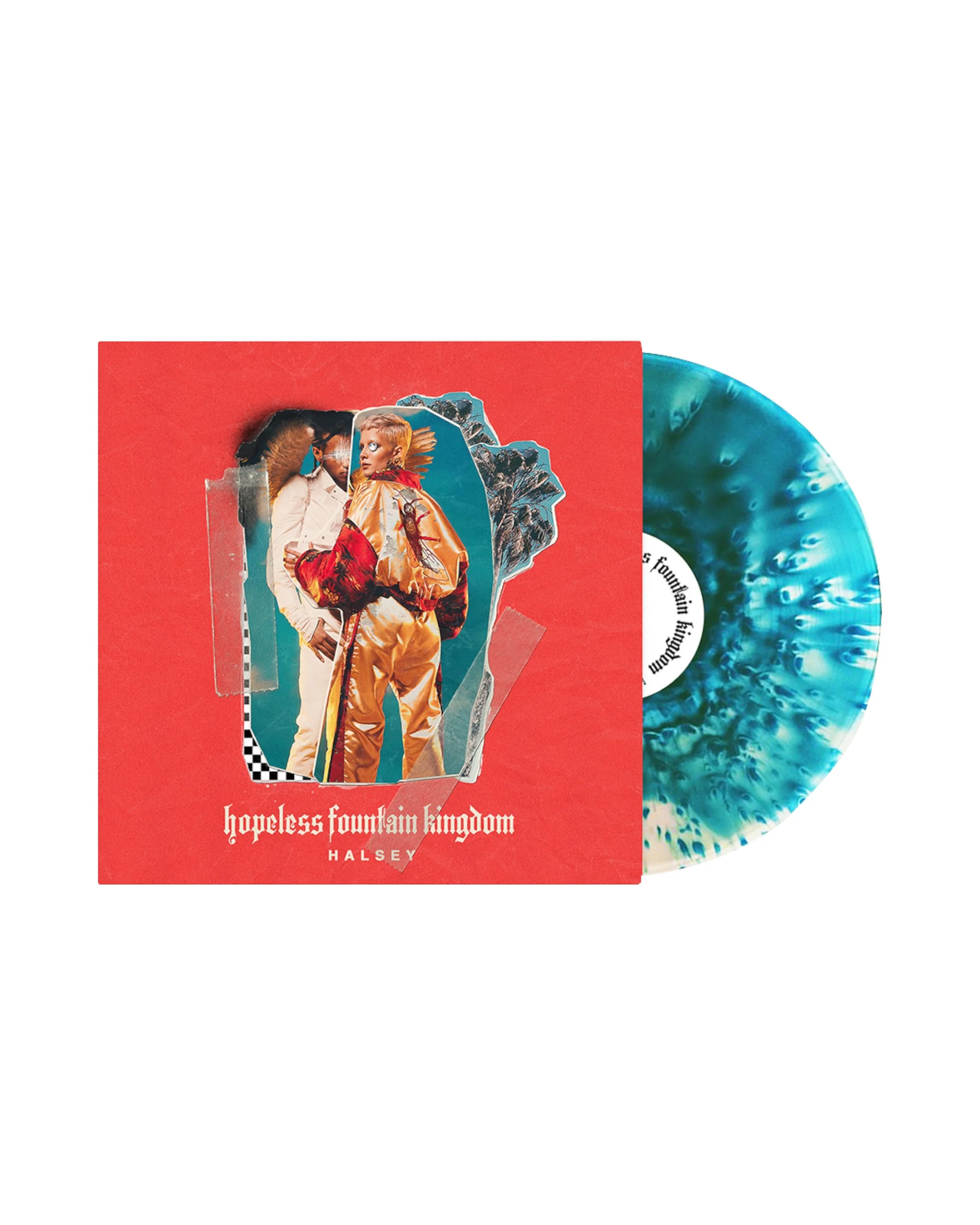 hopeless fountain kingdom [Clear/Teal Splatter LP]