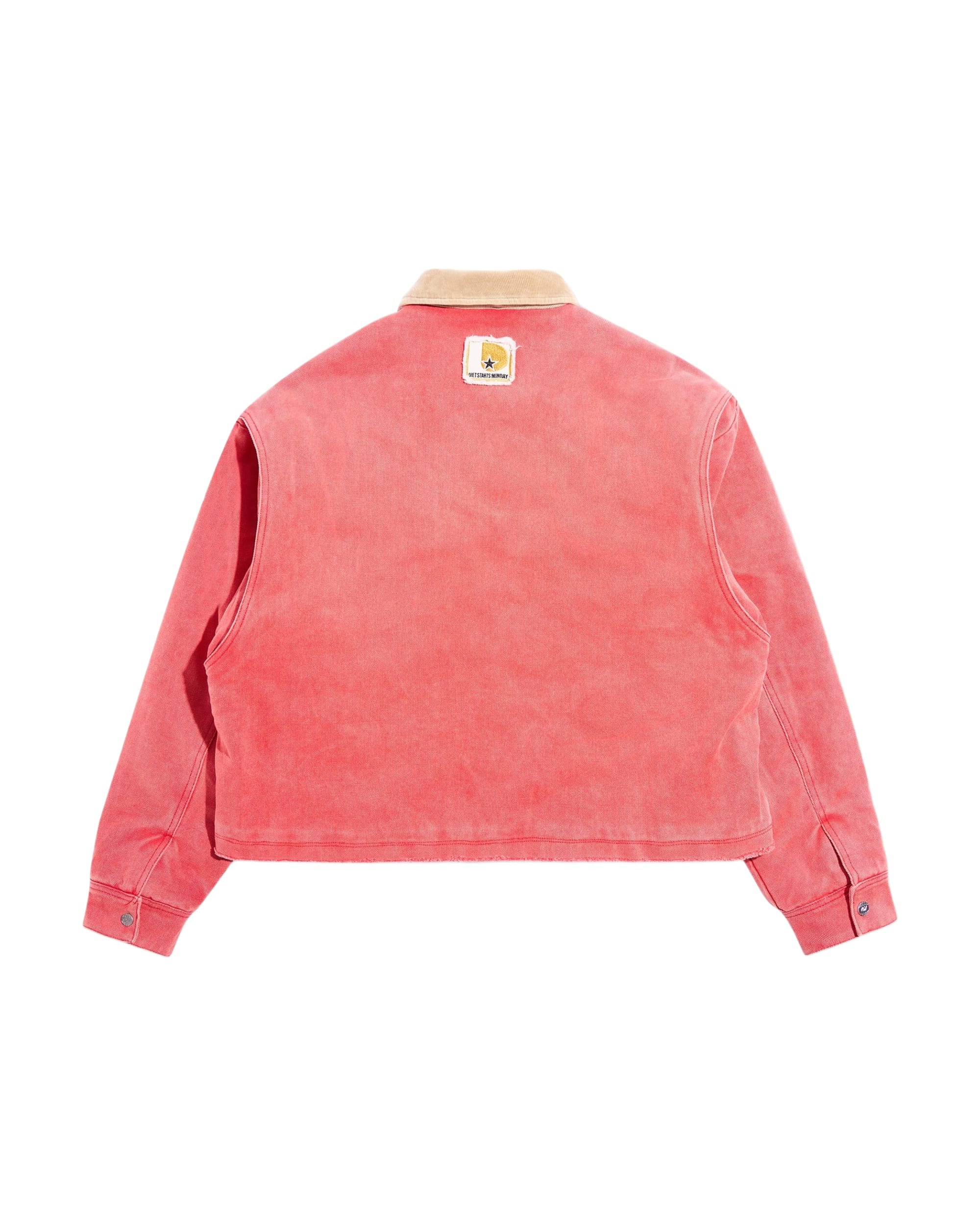 Hopkins Construction Jacket - Washed Red - Image 2