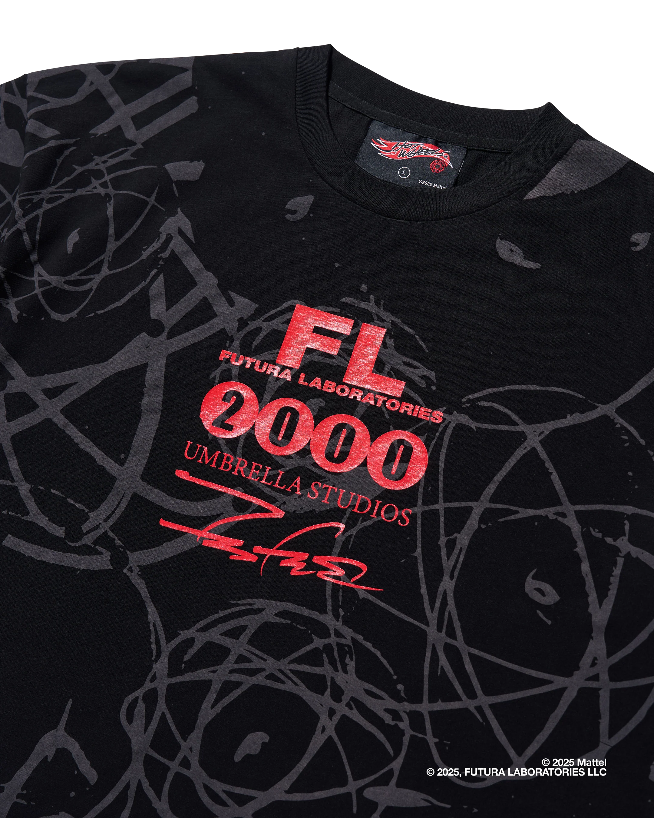 Hot Wheels x Futura Laboratories Atom Tee - Image 4