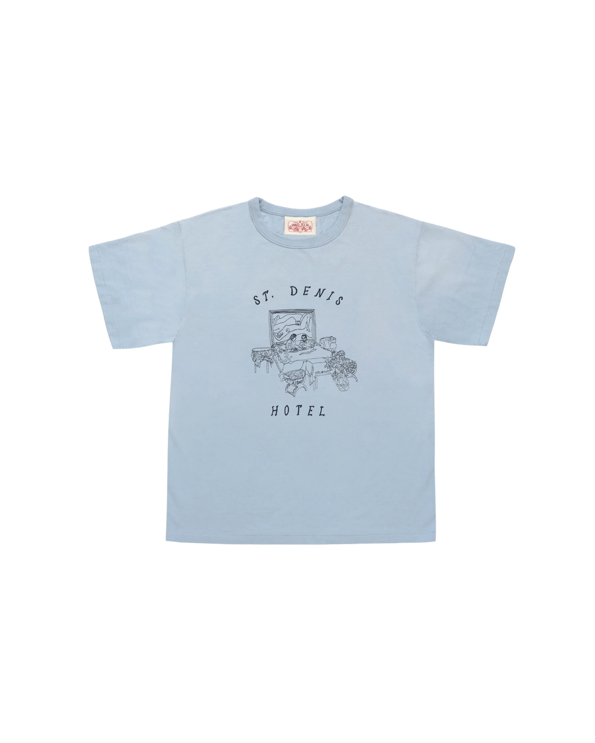 Hotel Tee - Light Blue