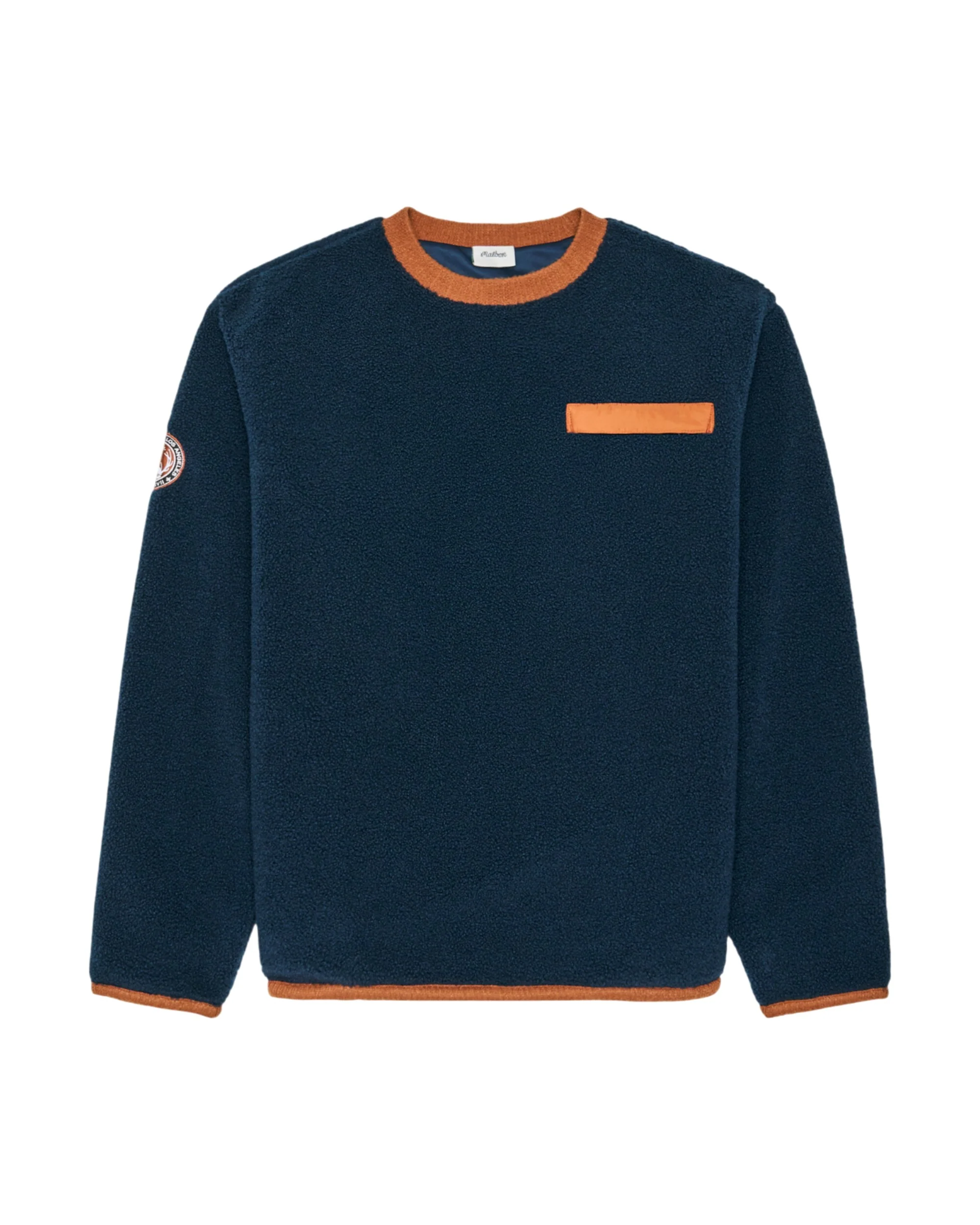 HUDSON SHERPA CREWNECK