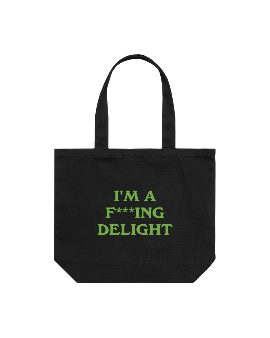 I Love You So F***ing Much Tote in Black