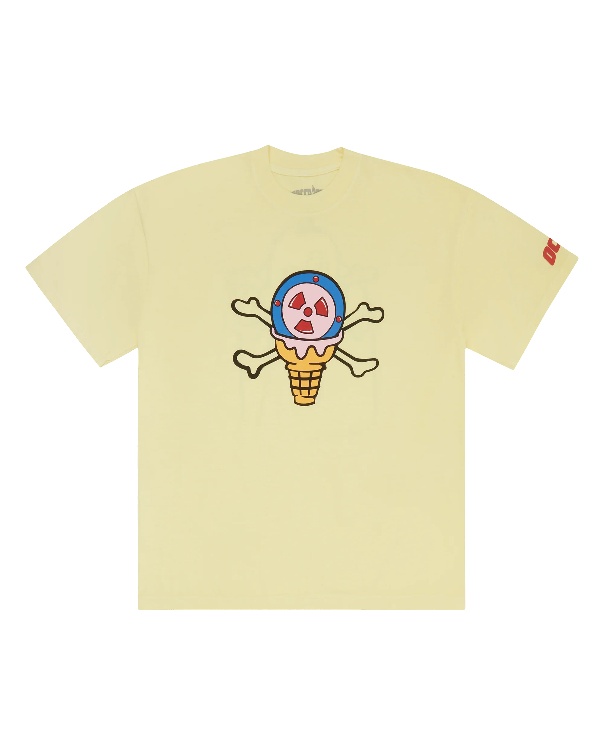 ICECREAM CONES & BONES OCTANE TEE (BUTTER)