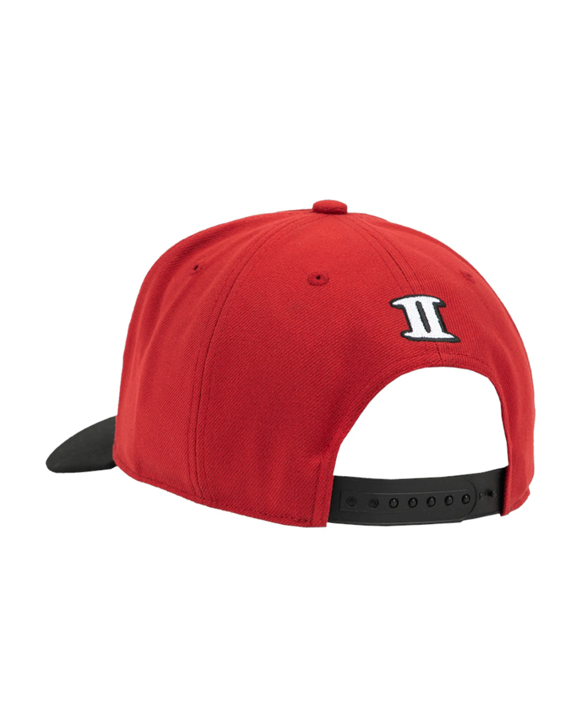 Interscope Red University Snapback Hat - Image 2