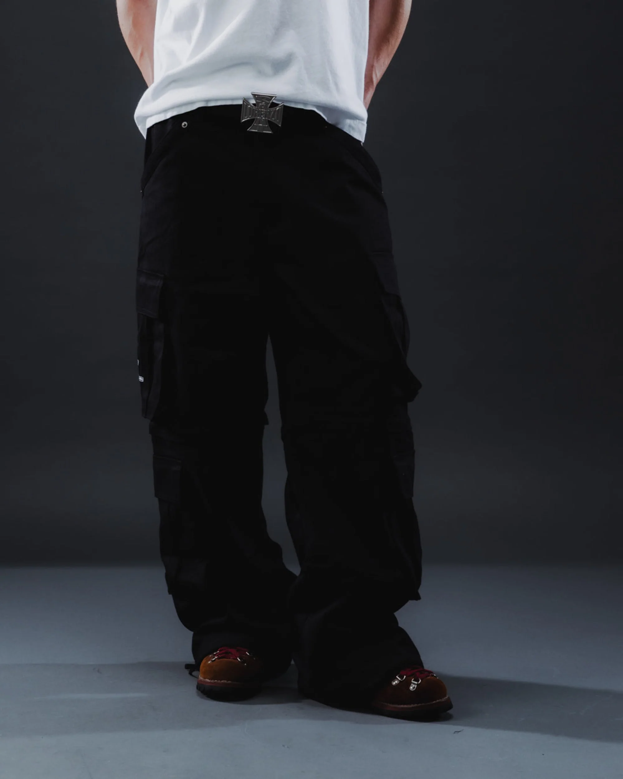 ‘INTO THE DARK’ CARGO PANTS - Image 8