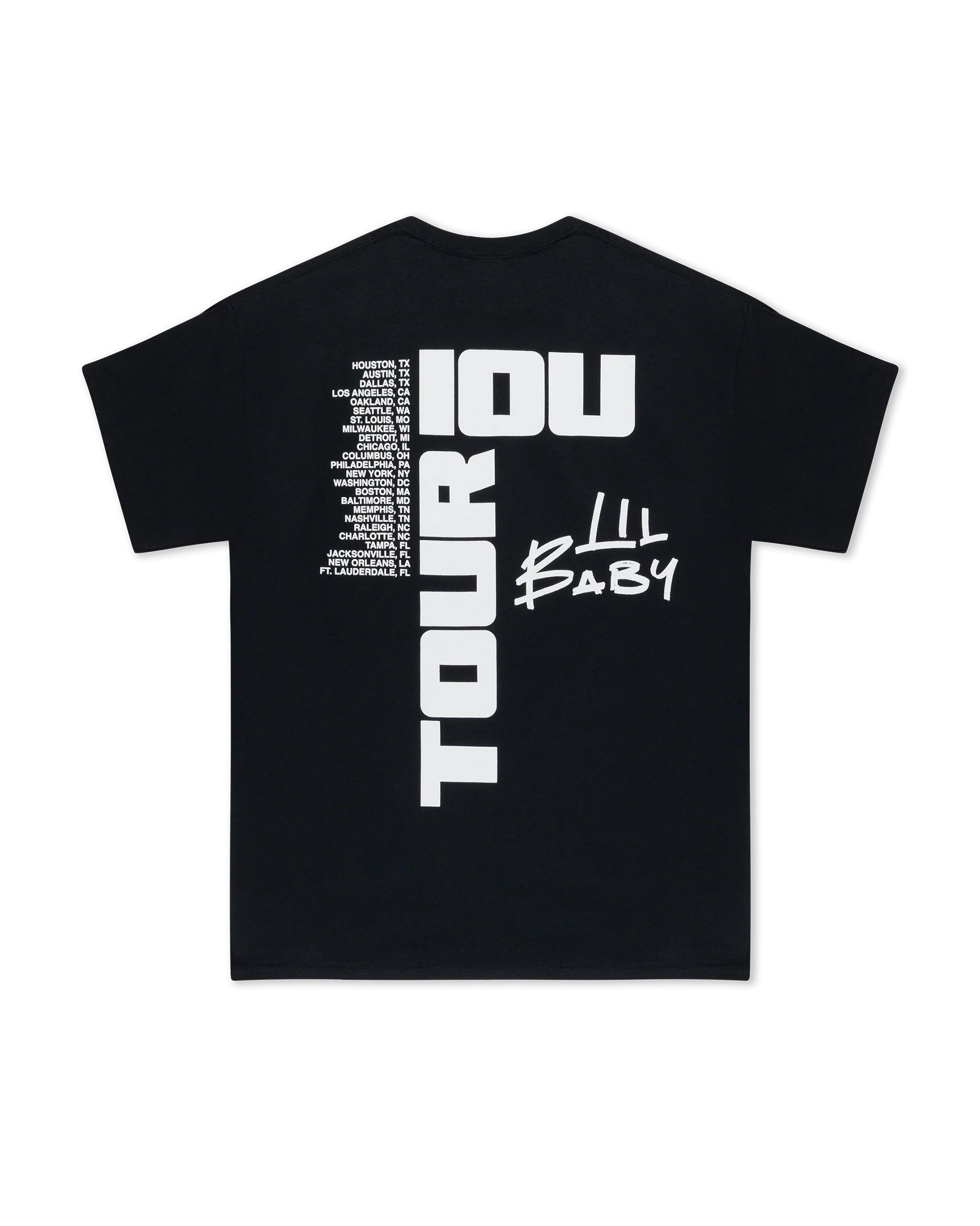 IOU TOUR DICE TEE (BLACK) - Image 2