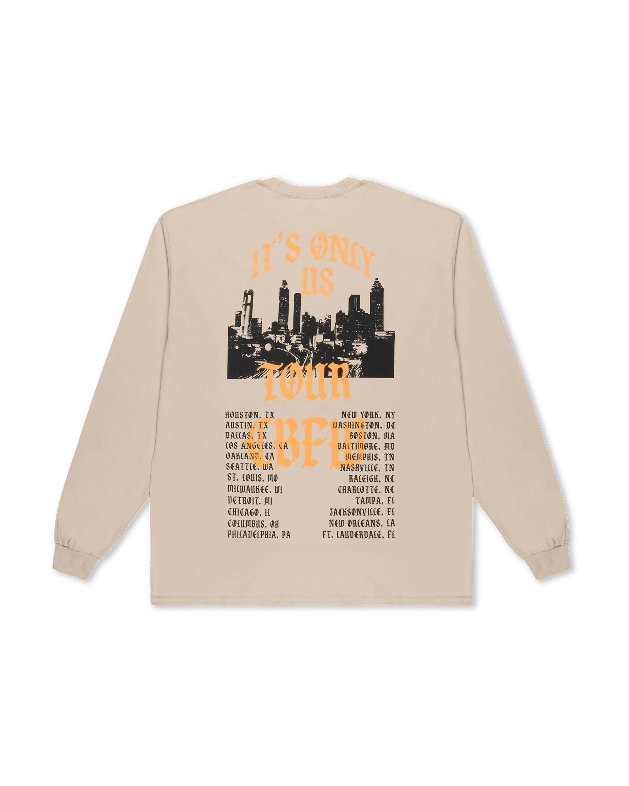 IOU TOUR WHAM LONGSLEEVE (BUTTER) - Image 2