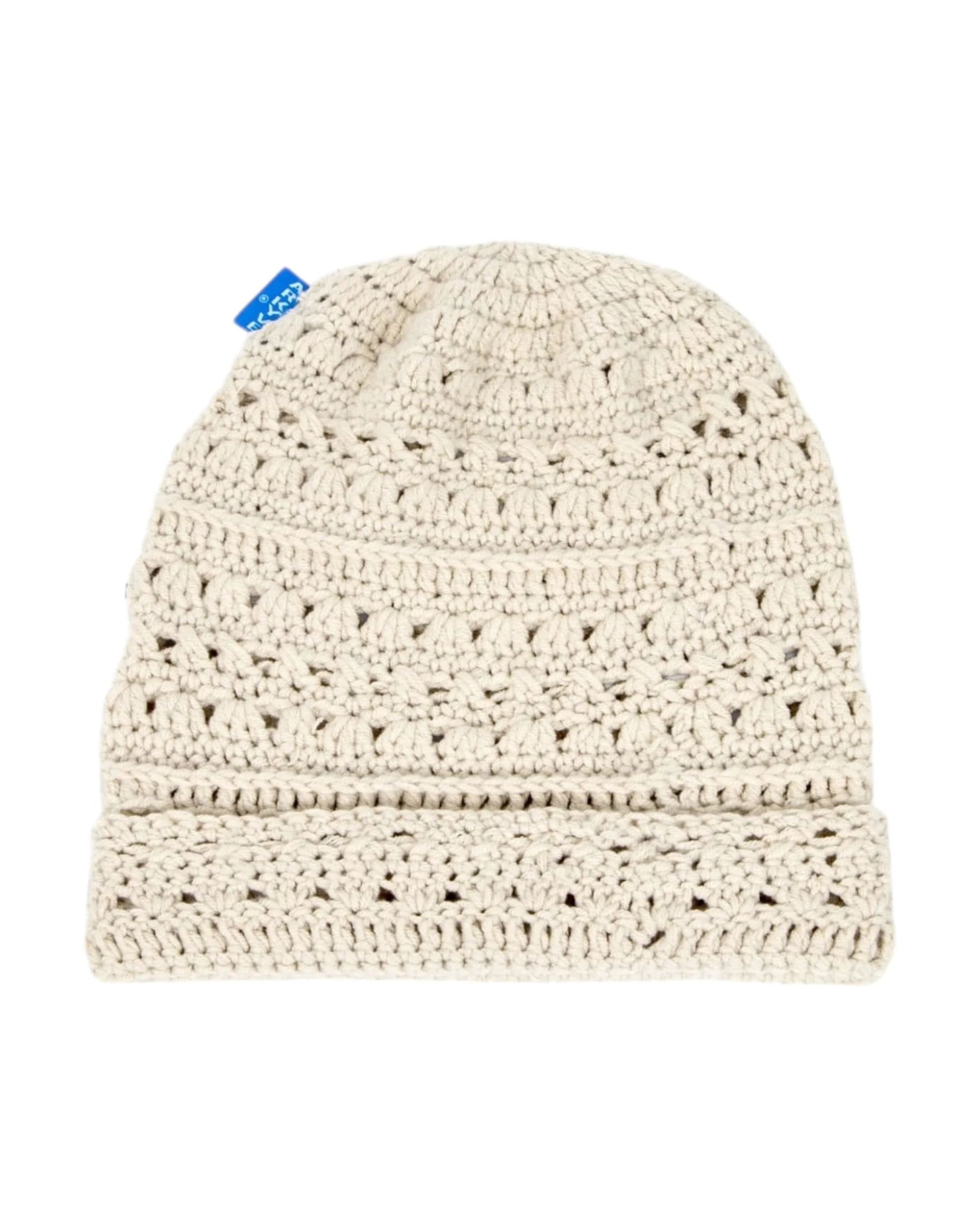 Ivory Crochet Beanie