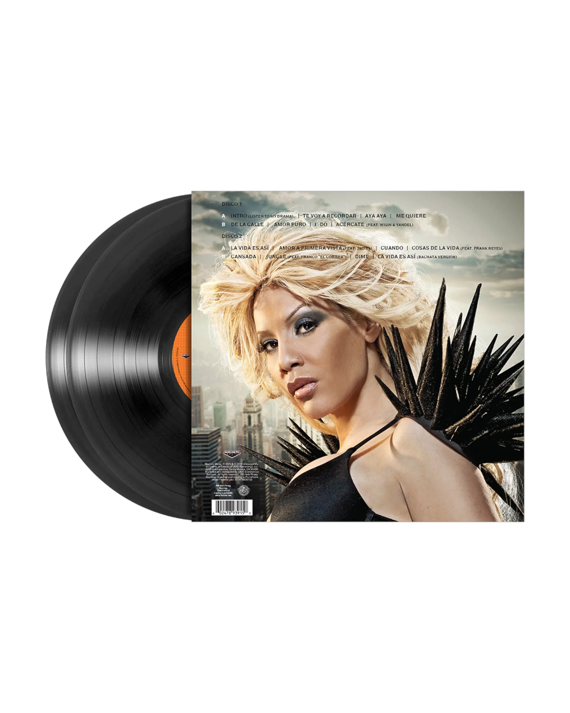 Ivy Queen: Drama Queen (Deluxe Edition) 2LP Vinyl - Image 2