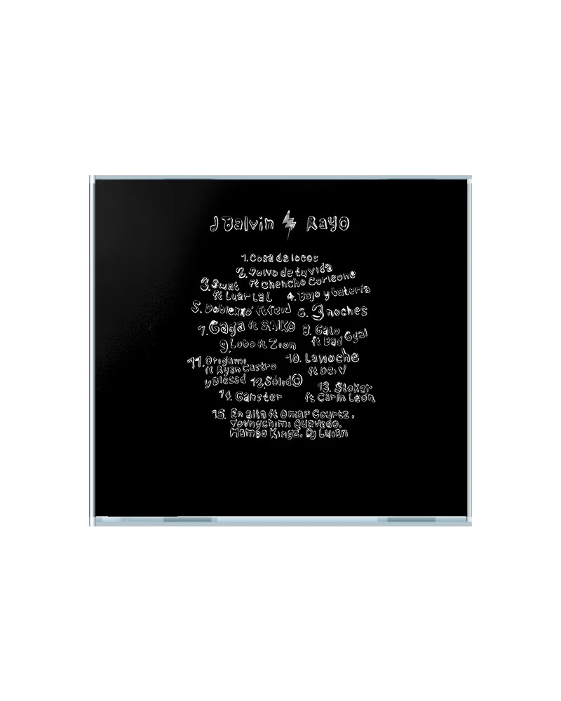 J Balvin - Rayo Store Exclusive CD - Signed - Image 2