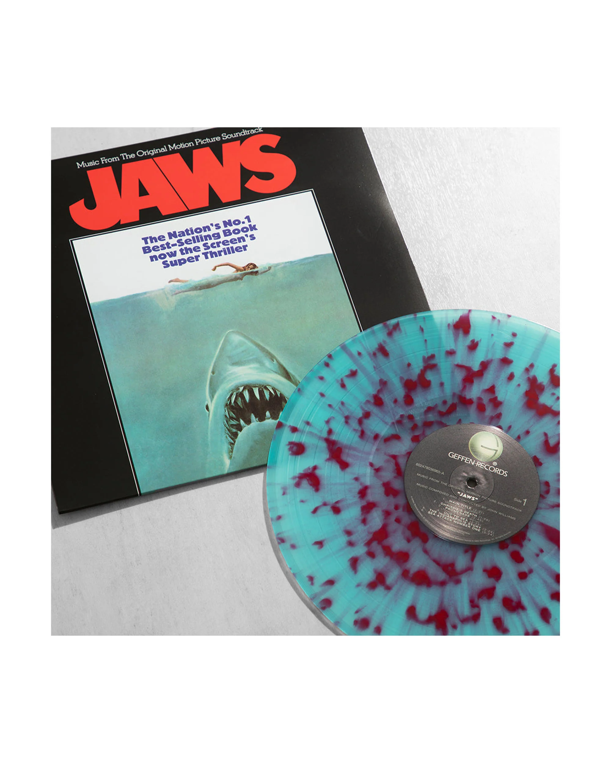 JAWS (50th Anniversary) “Blood in the Water” Splatter Vinyl - Image 2