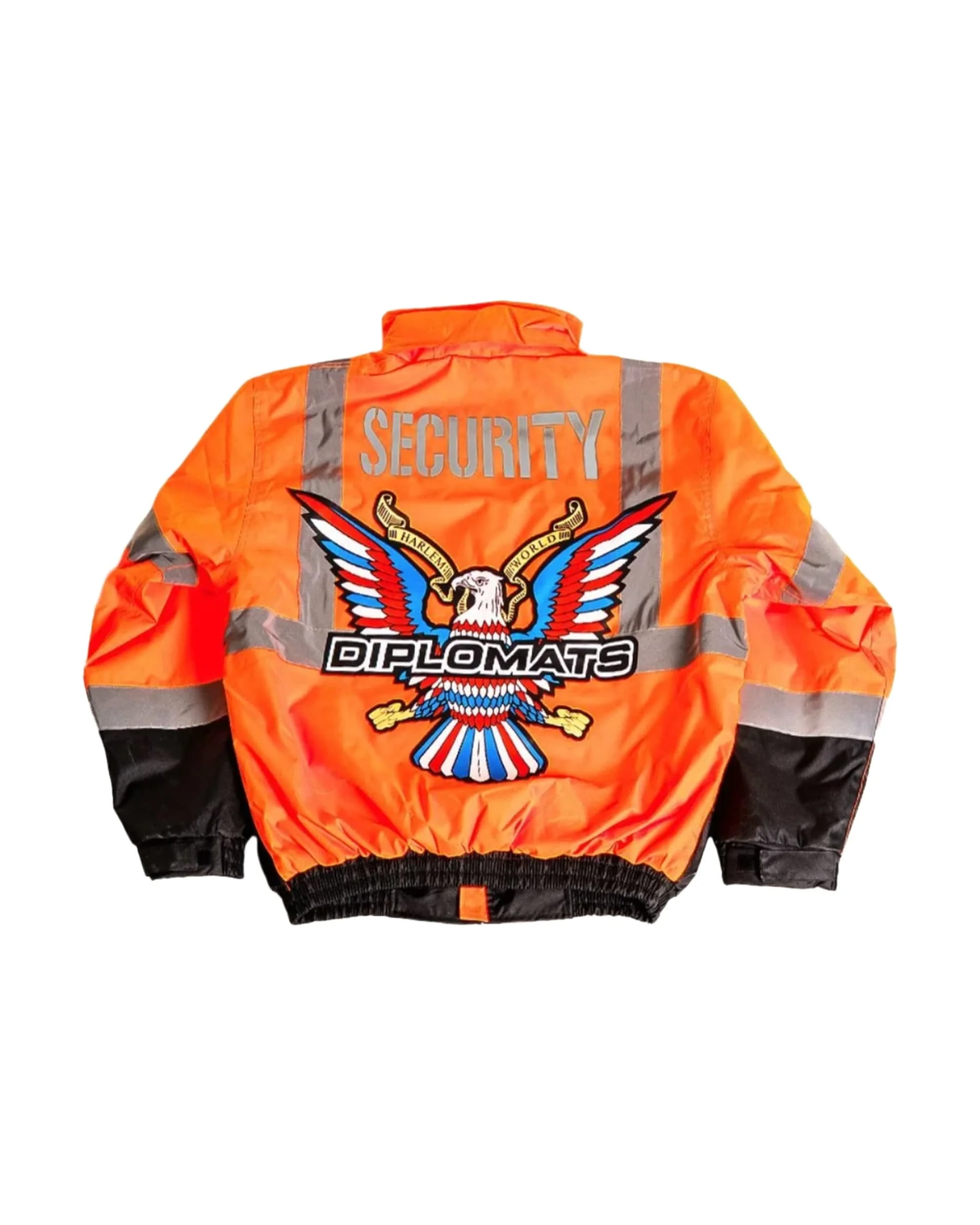 JOMO GLOBAL HIGH VISIBILITY JACKET + LIMITED GAS TRADING CARD SET / ORANGE / SECURITY - Image 11