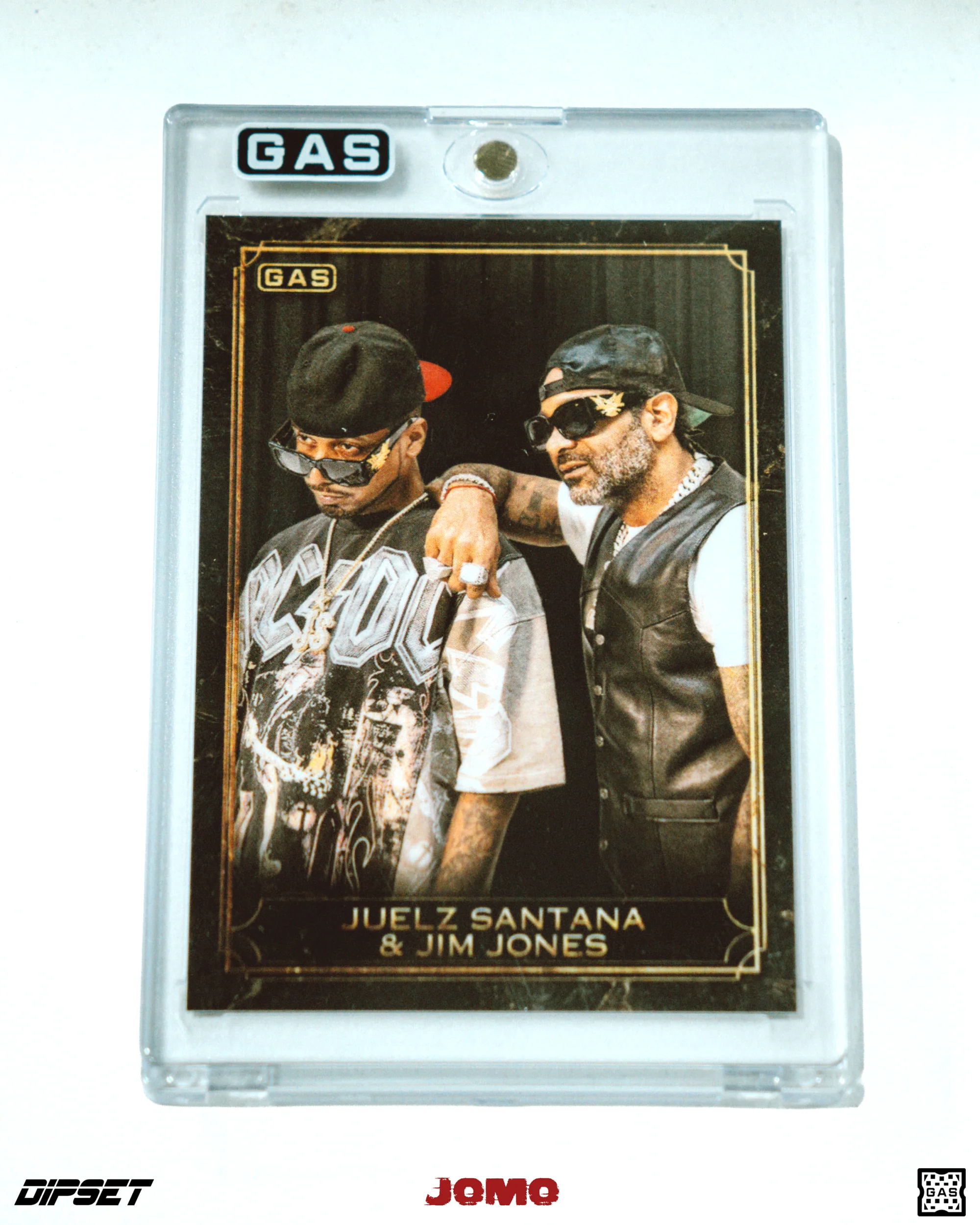 JOMO GLOBAL HIGH VISIBILITY JACKET + LIMITED GAS TRADING CARD SET / ORANGE / SECURITY - Image 6