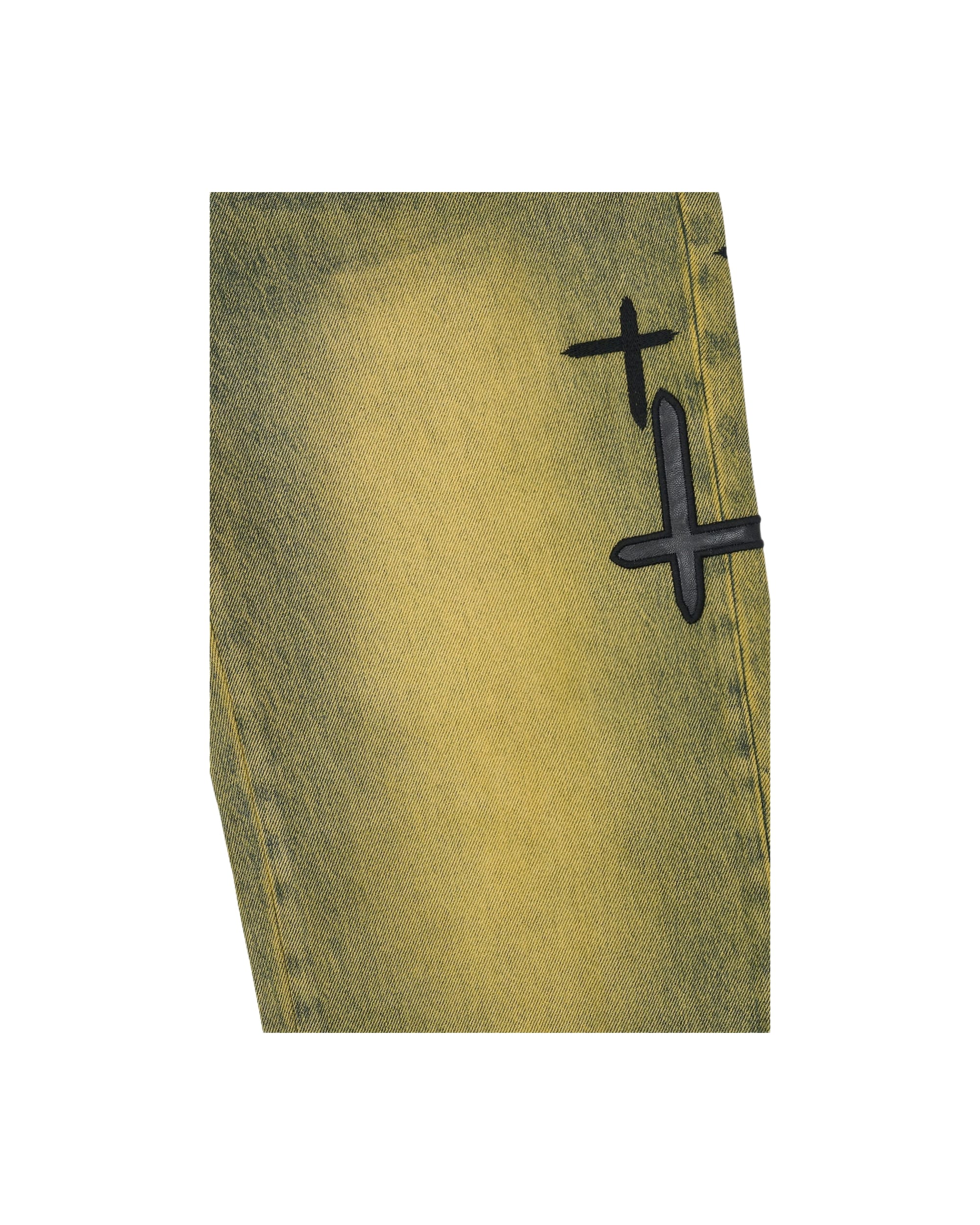 JONAS STRAIGHT LEG JEAN | SAGE TINT CROSS PATCH - Image 7