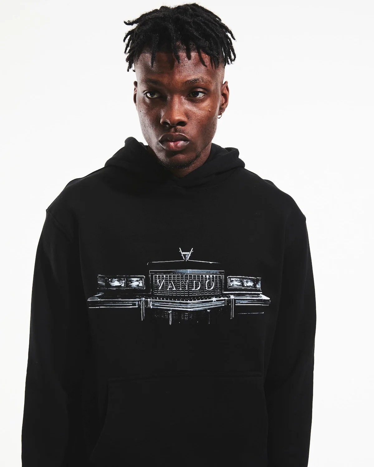 JORDAN HOODIE | BLACK CAR GRILLE - Image 2
