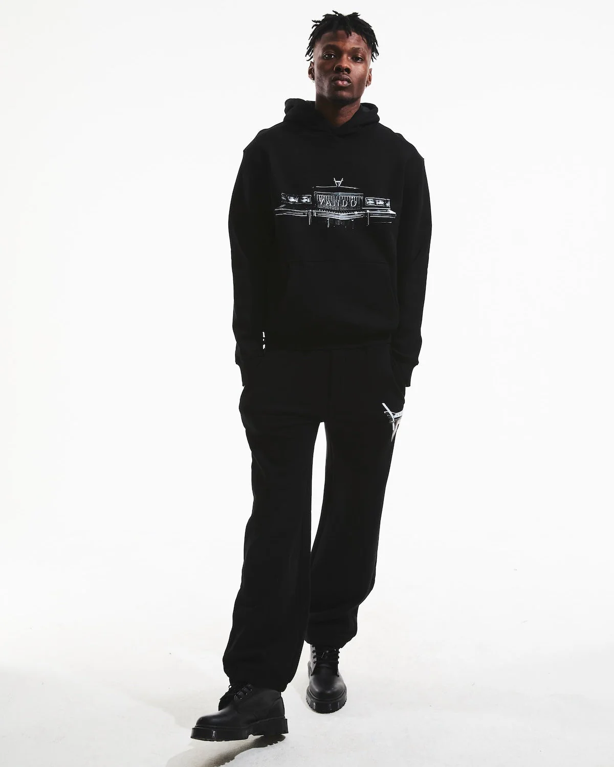 JORDAN HOODIE | BLACK CAR GRILLE - Image 6