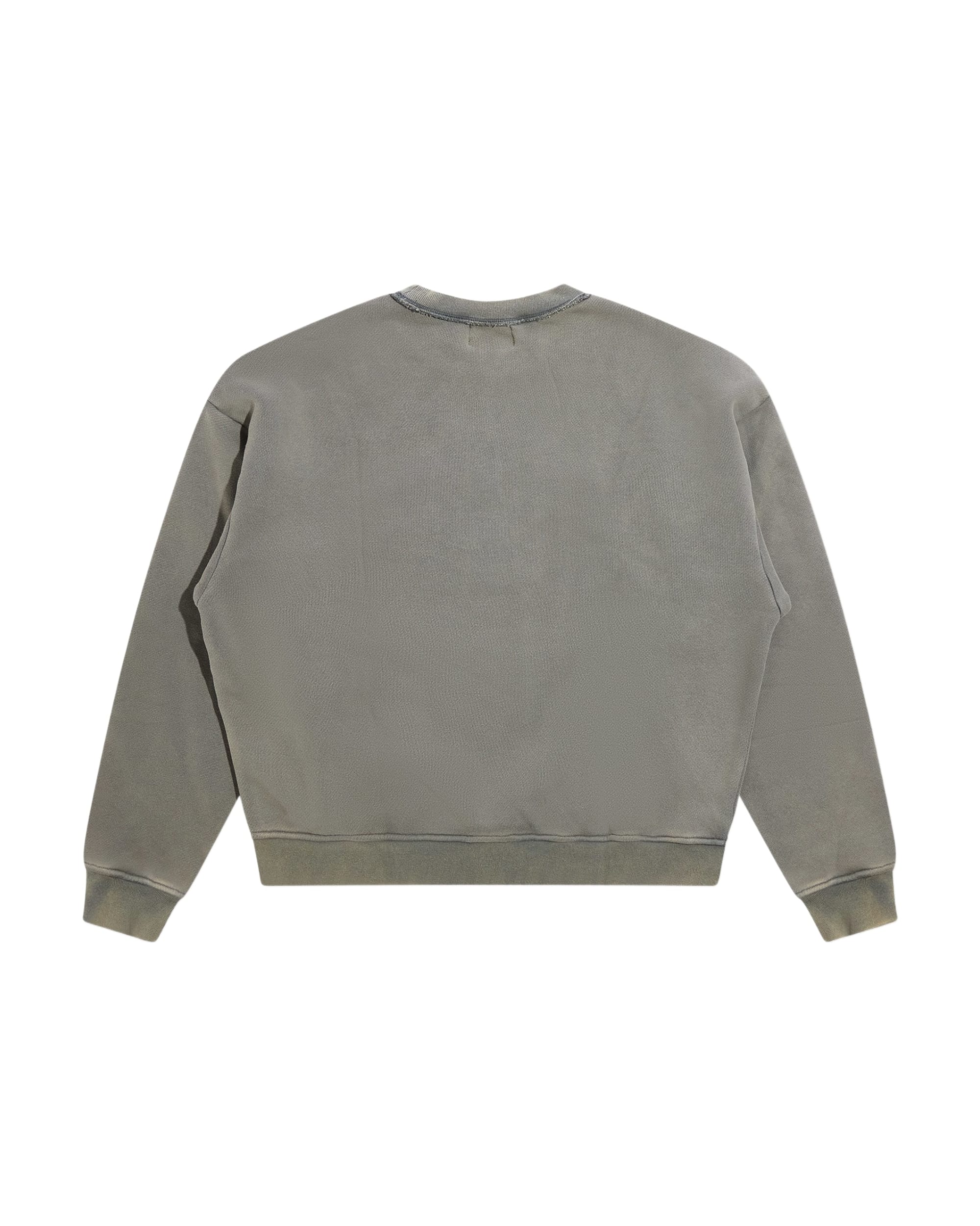 Jumbo Crewneck Sweatshirt - Stonewashed Olive - Image 2
