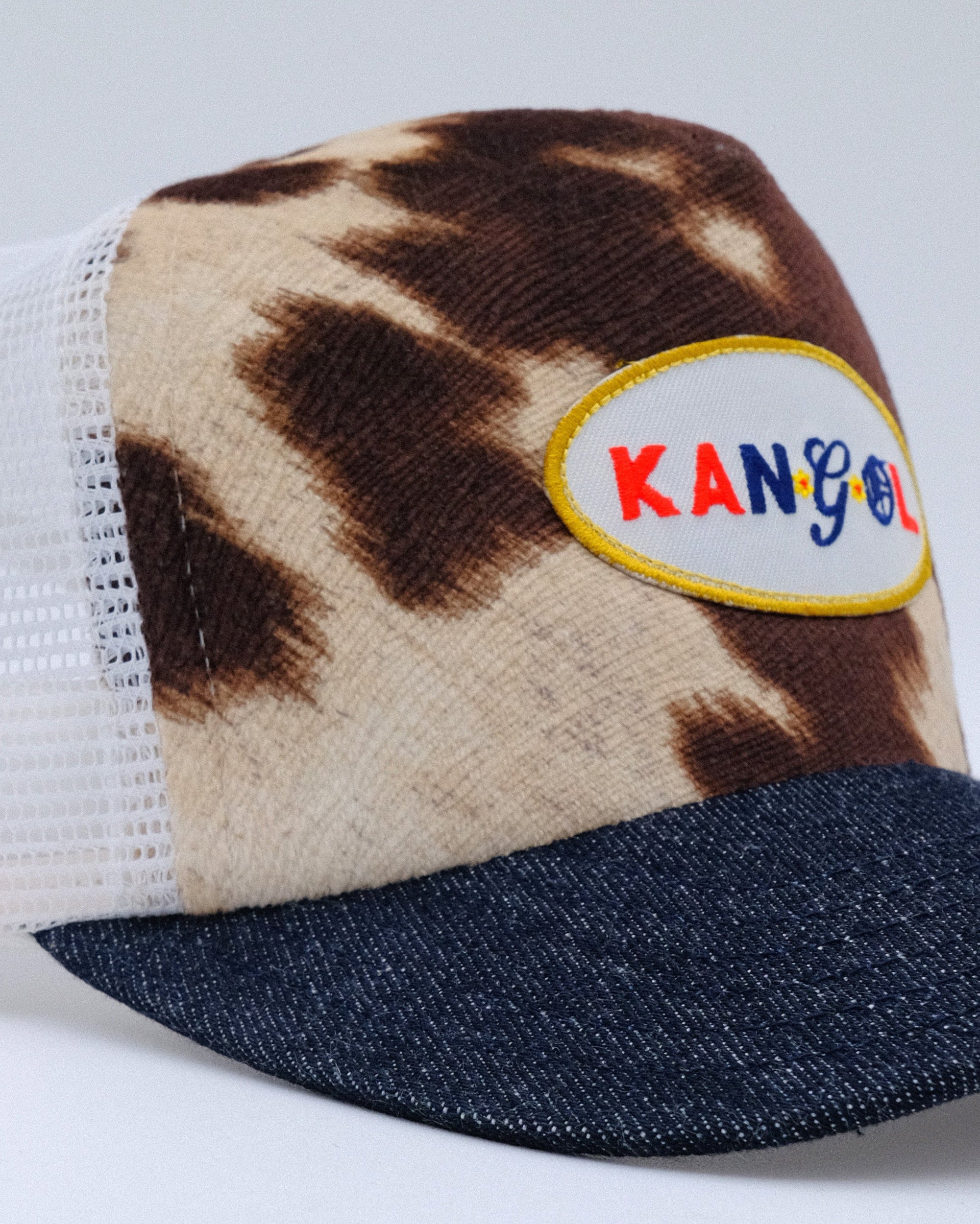 Ka-n-g-o-l Denim Trucker Hat - Image 2
