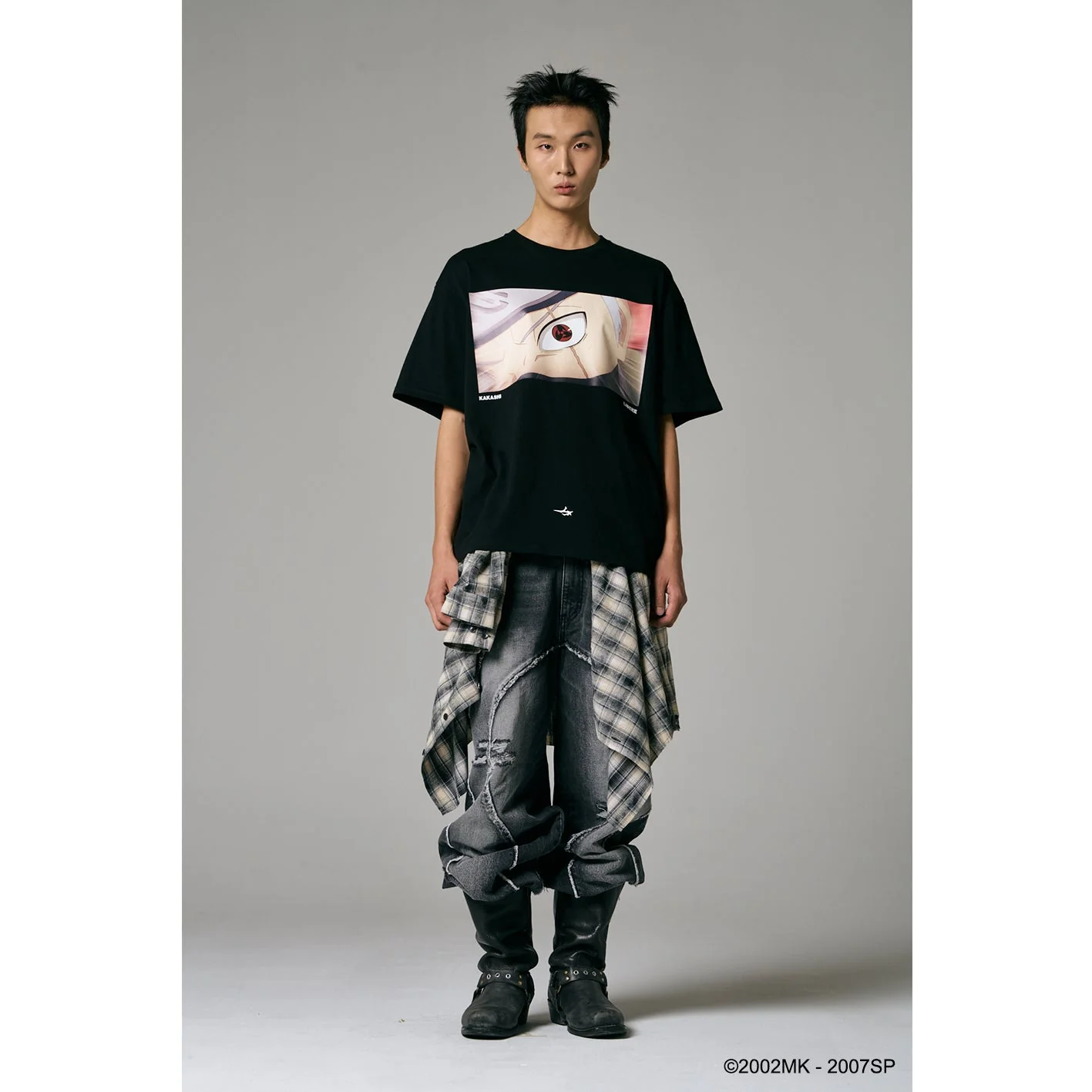 KAKASHI T-SHIRT - BLACK - Image 28