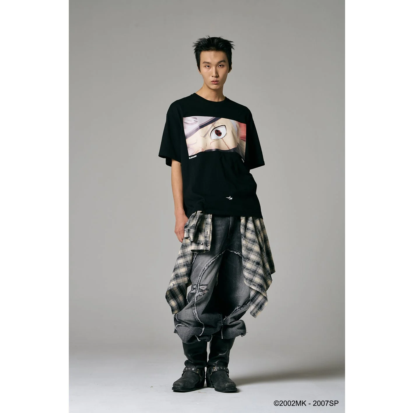 KAKASHI T-SHIRT - BLACK - Image 31