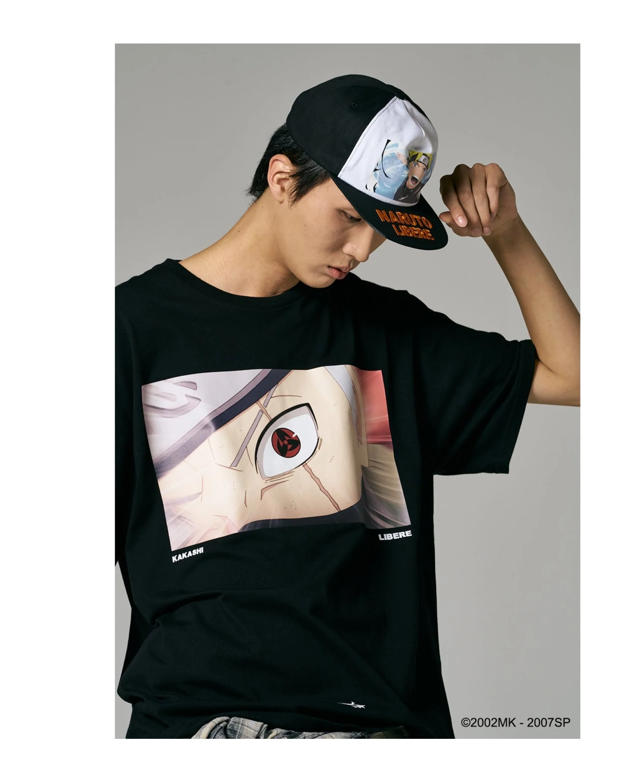 KAKASHI T-SHIRT - BLACK - Image 6