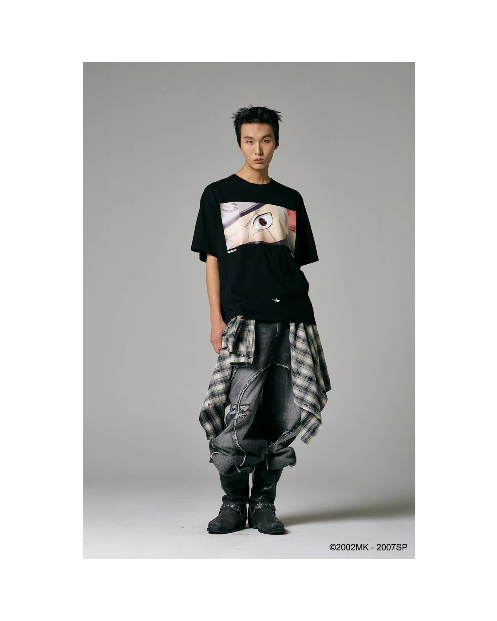 KAKASHI T-SHIRT - BLACK - Image 9