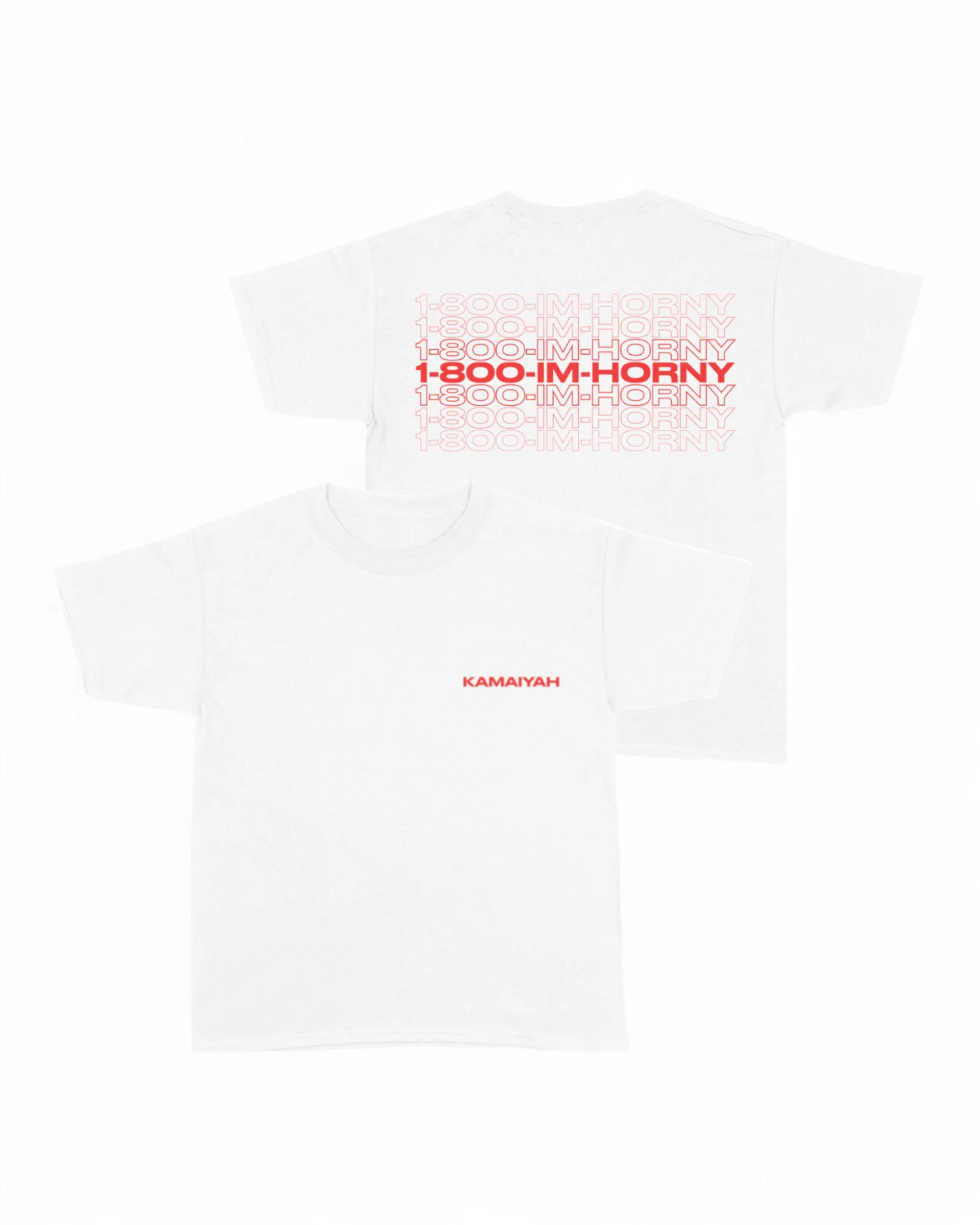 Kamaiyah - 1-800 - White Tee