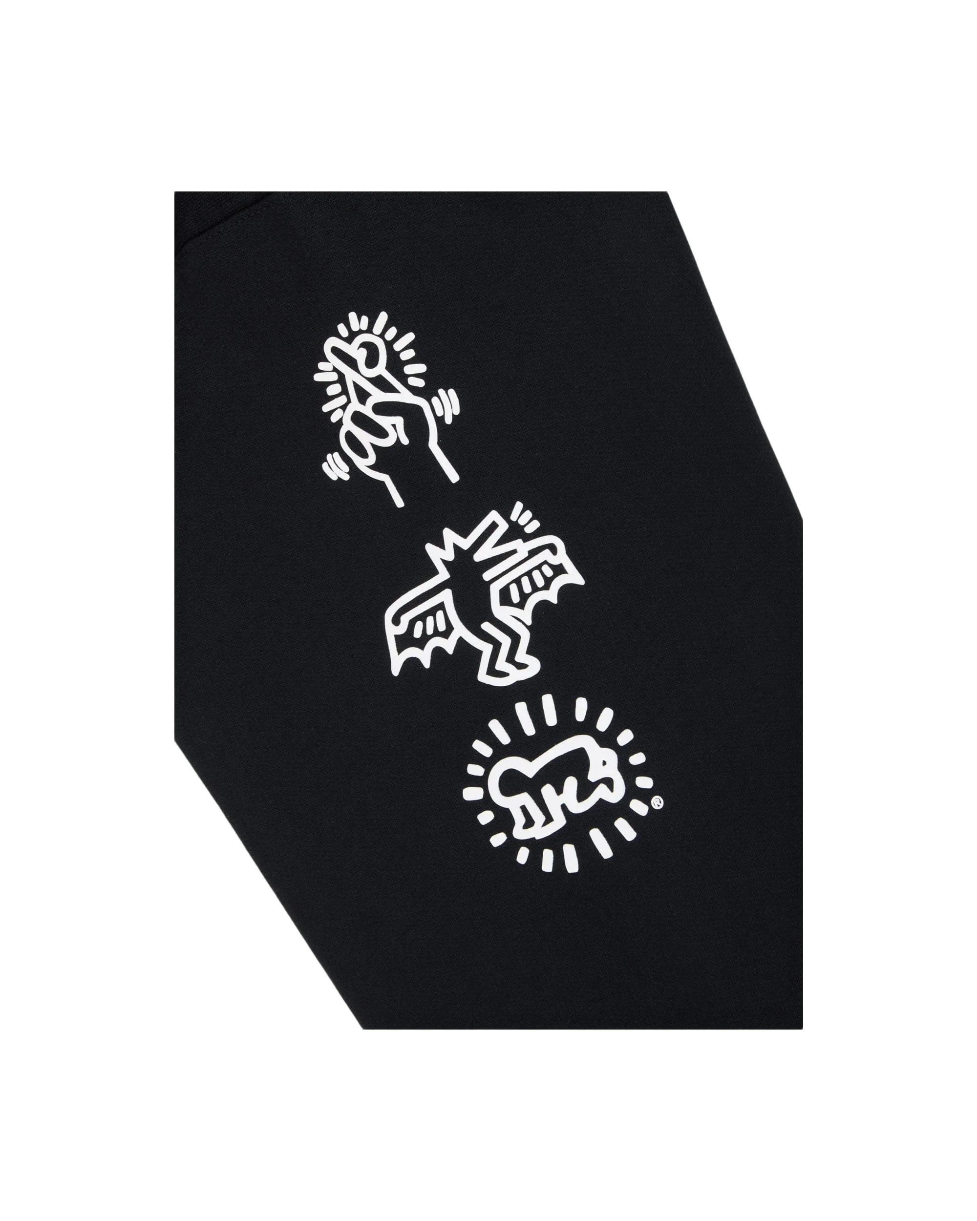 KEITH HARING X ALPHA NEW YORK GRAPHIC HOODIE - Image 8
