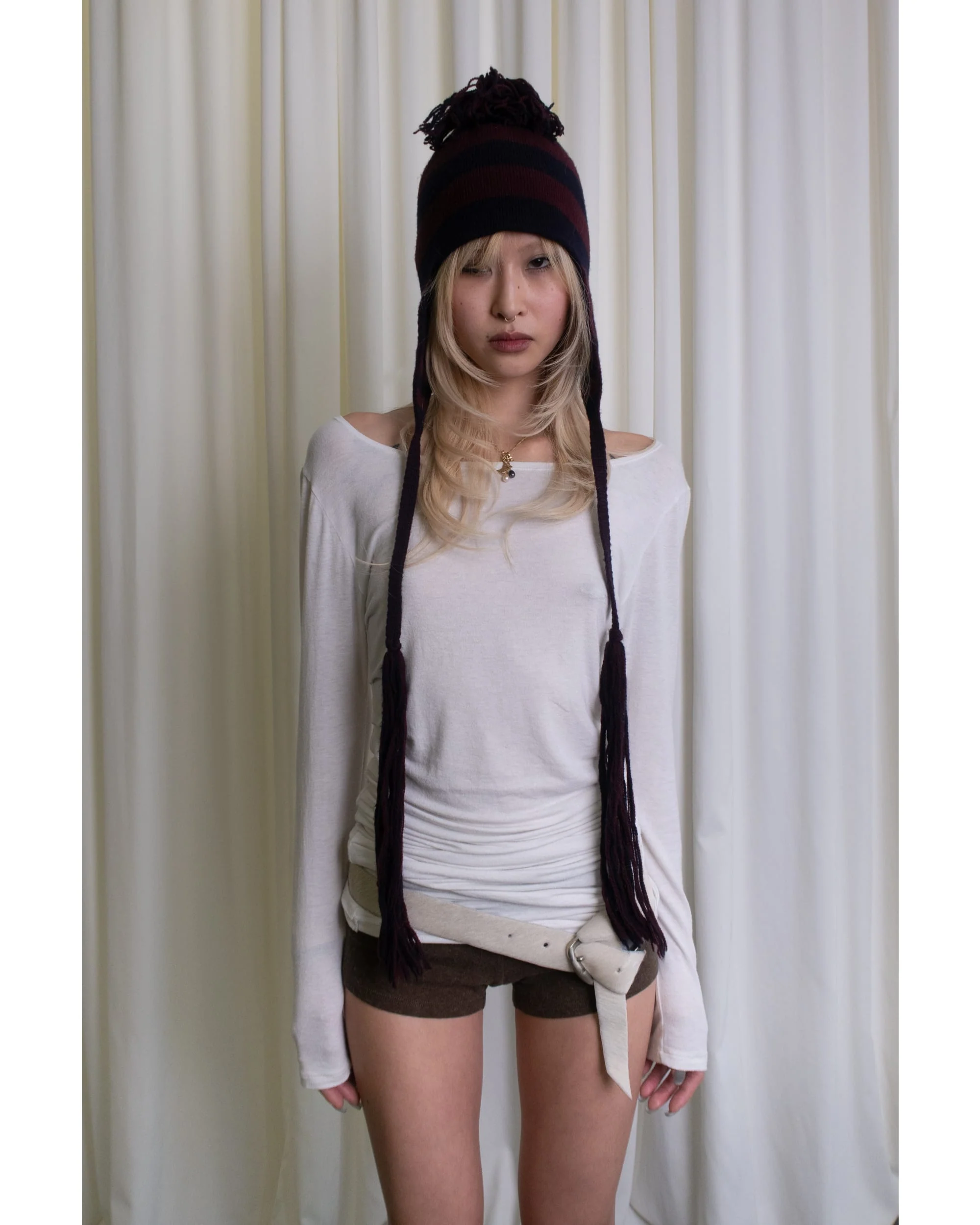 KNIT BOY SHORT - MOSS - Image 6