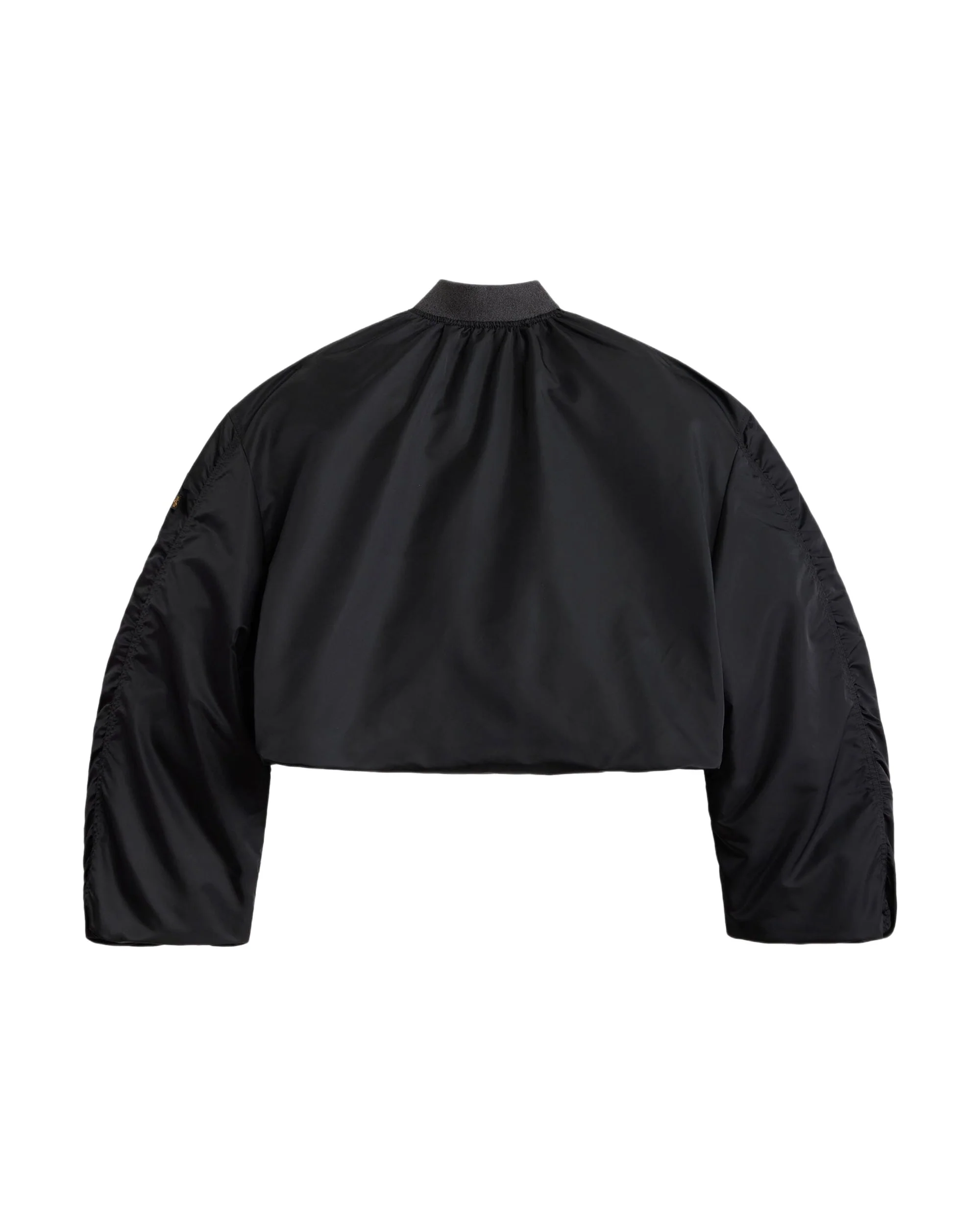 KNIT RIB MA-1 FLIGHT JACKET WOMENS - Image 8