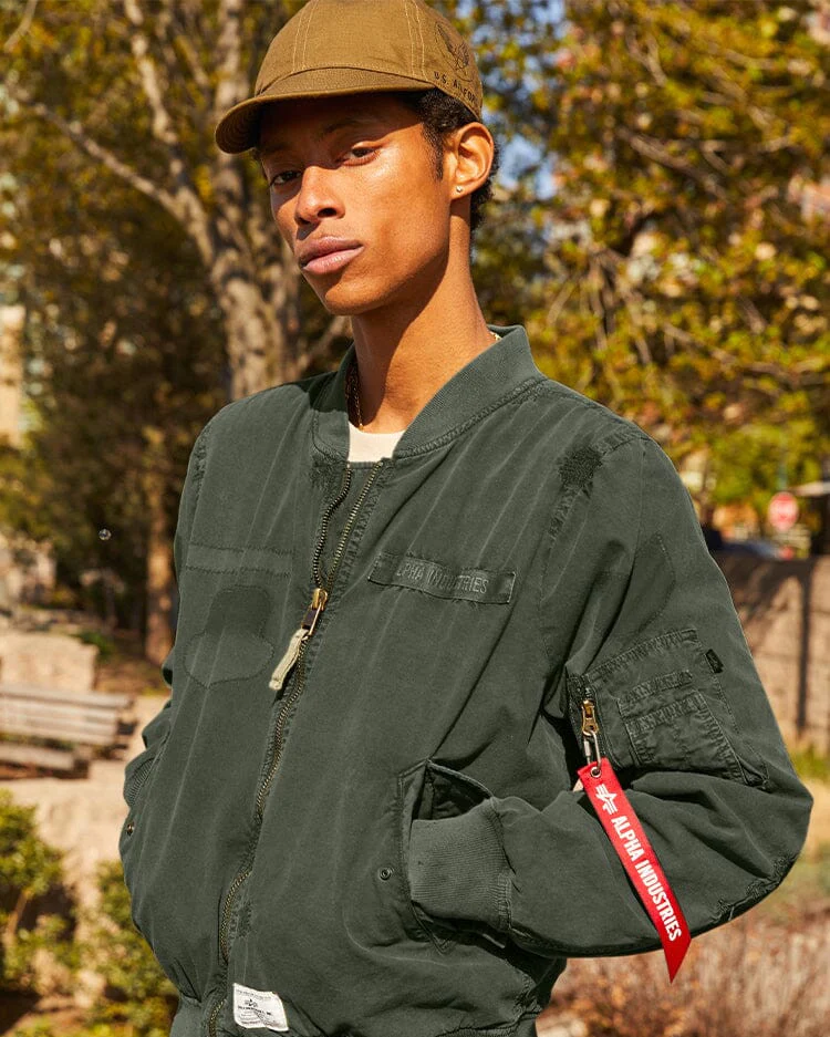 L-2B RIP AND REPAIR BOMBER JACKET - Image 12