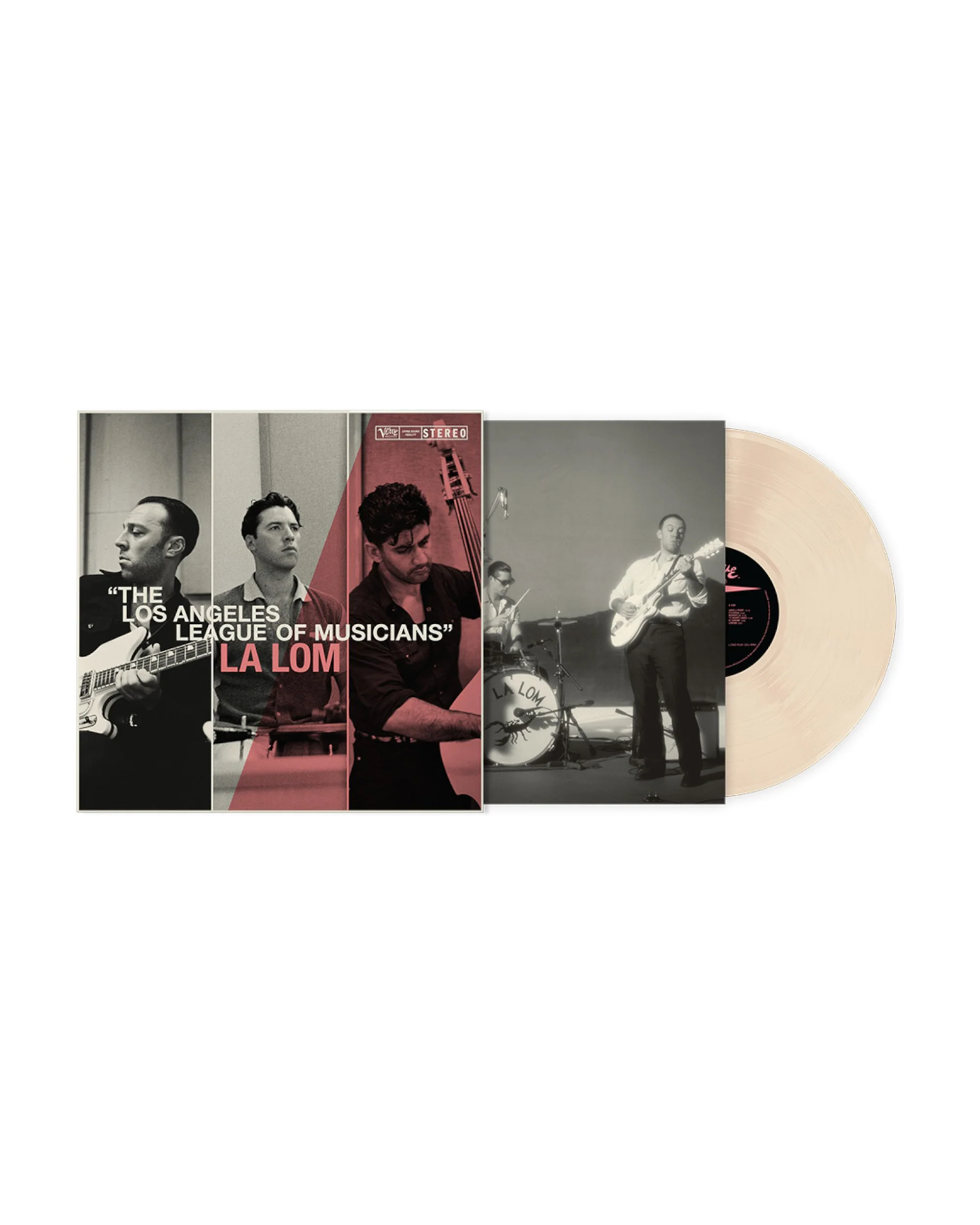 LA LOM: The Los Angeles League Of Musicians Opaque Bone LP