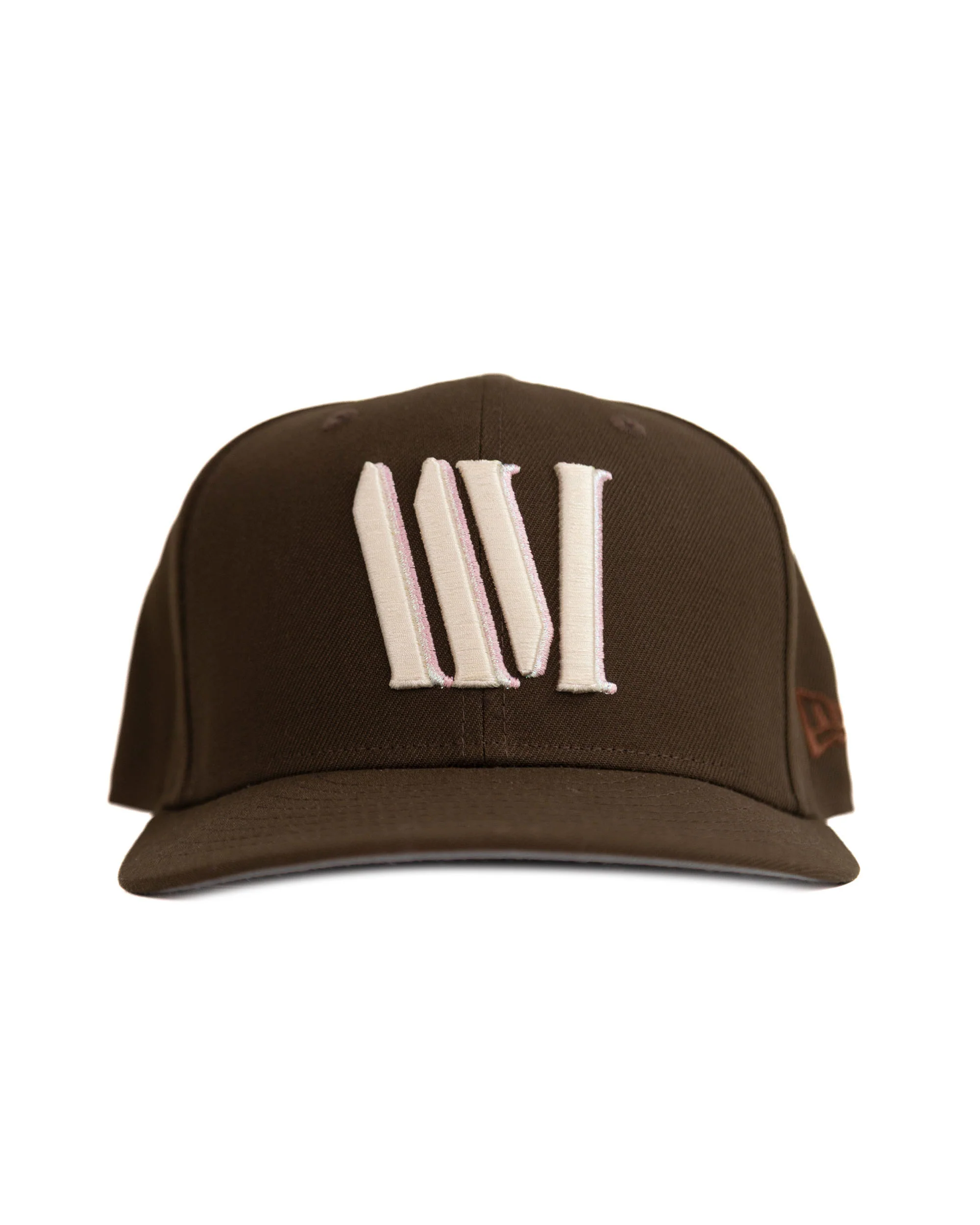 LAAMS x New Era 5950 Fitted Hat (Brown/Pink)