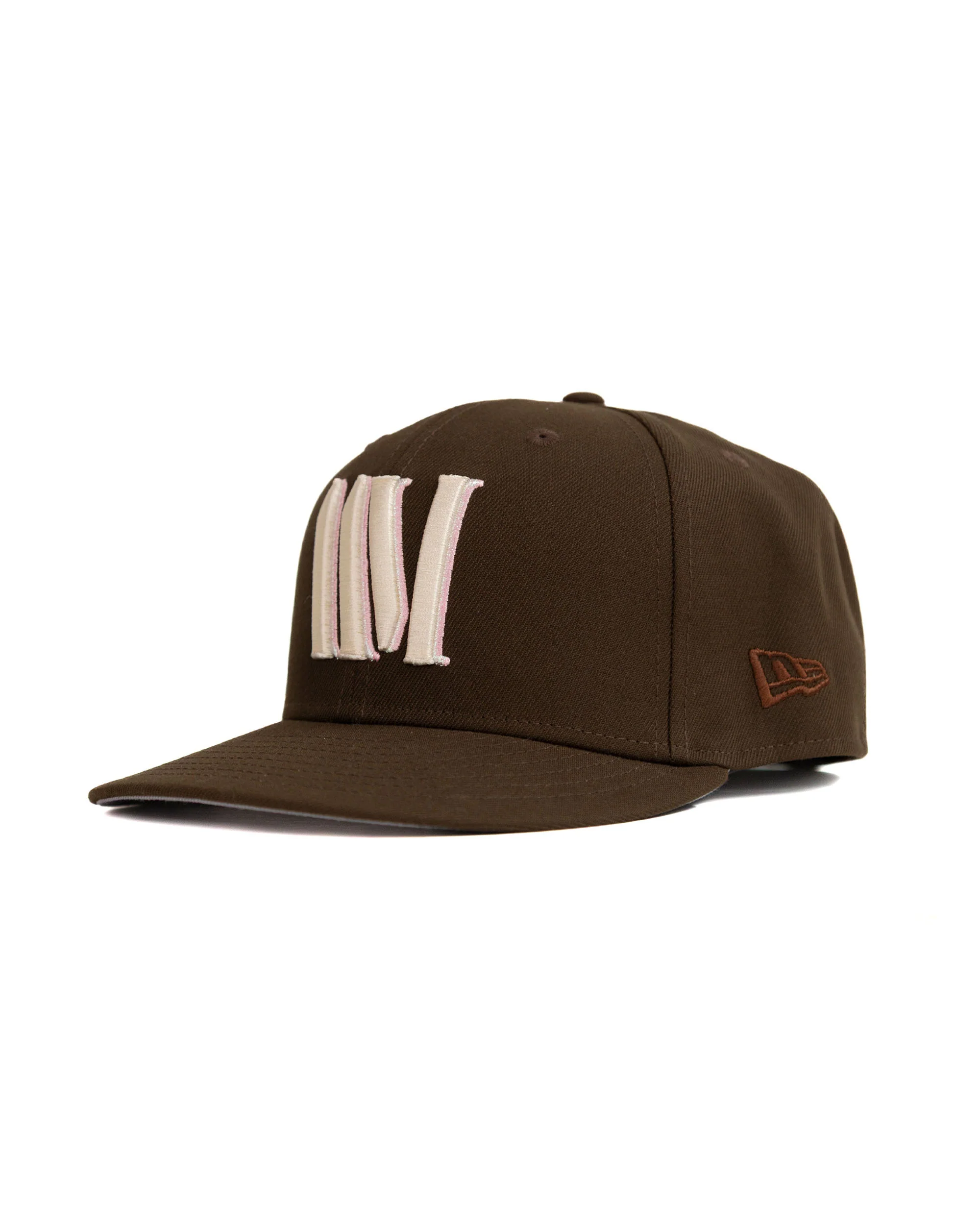 LAAMS x New Era 5950 Fitted Hat (Brown/Pink) - Image 3
