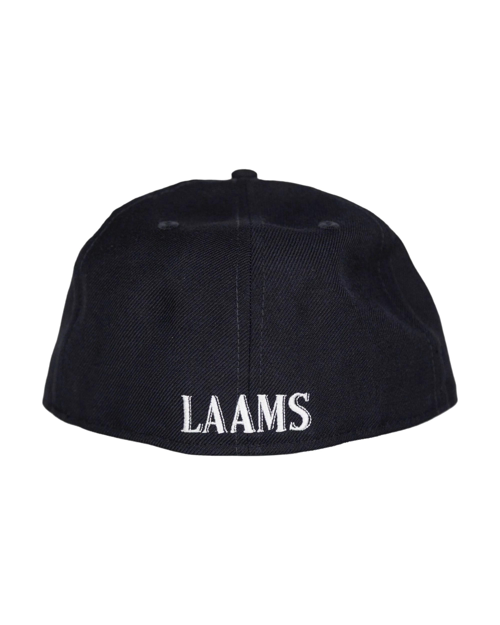 LAAMS x New Era 5950 Fitted Hat (Navy/White) - Image 3