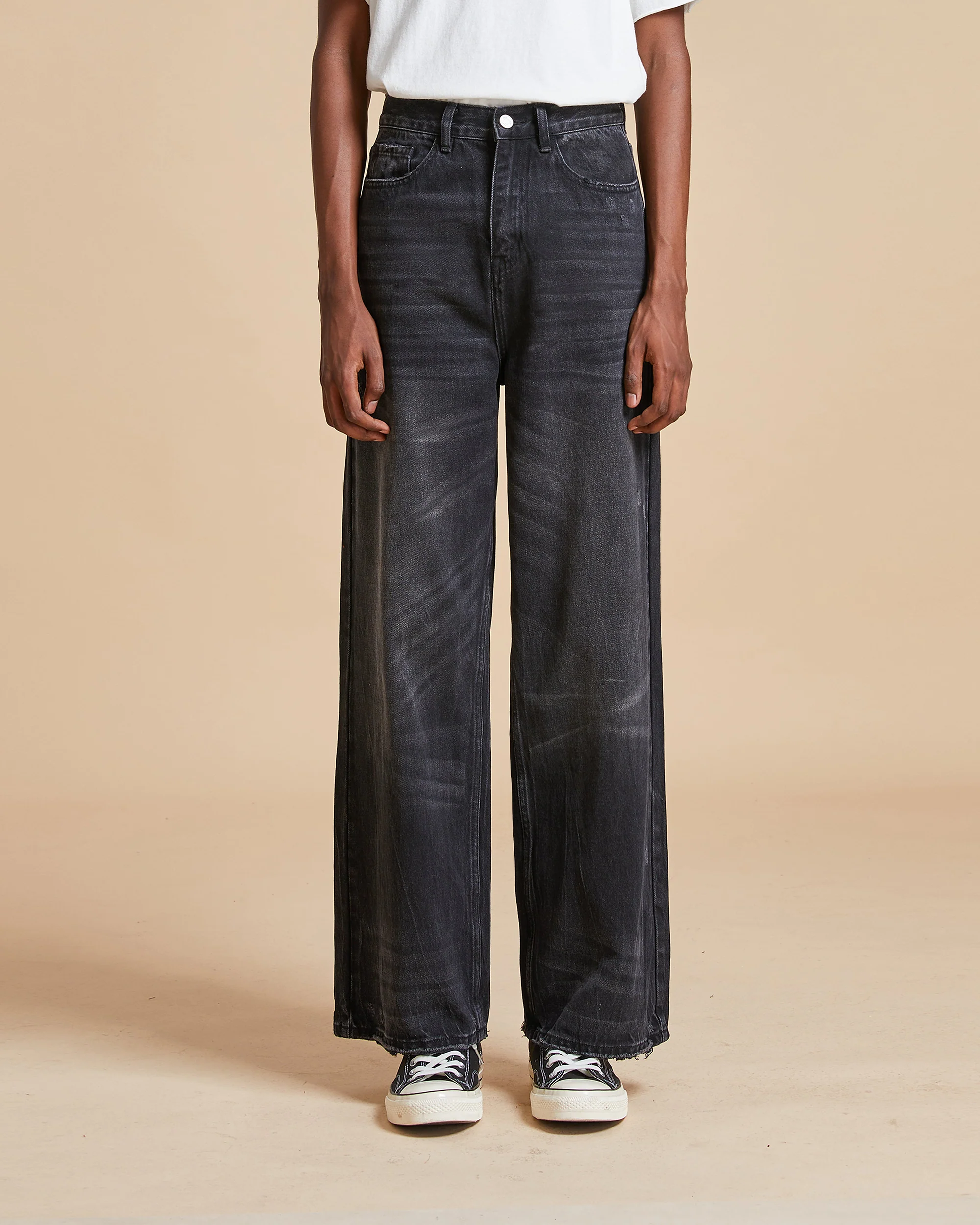 Lacy Baggy Jeans - Image 14
