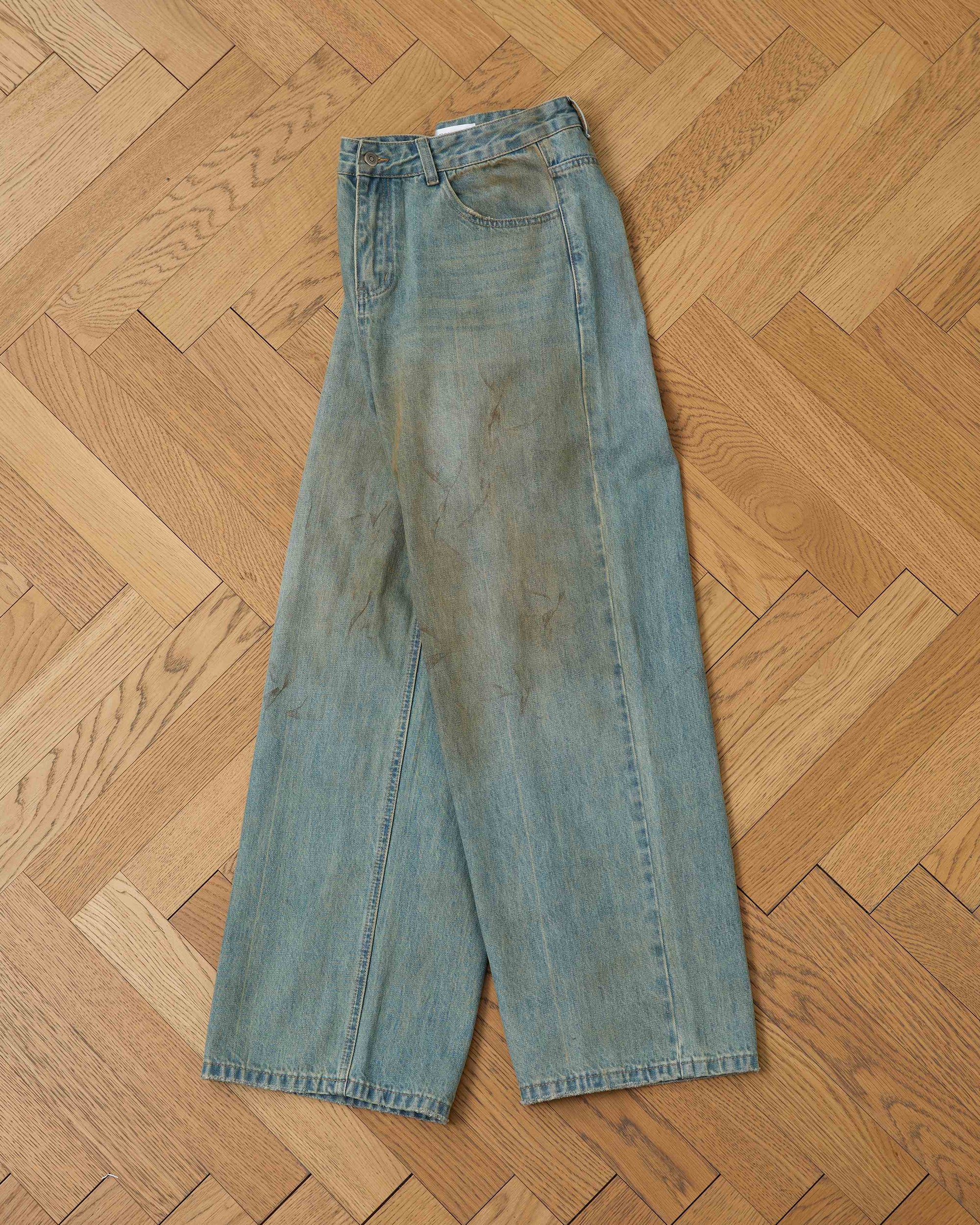 Lacy Baggy Jeans - Image 4