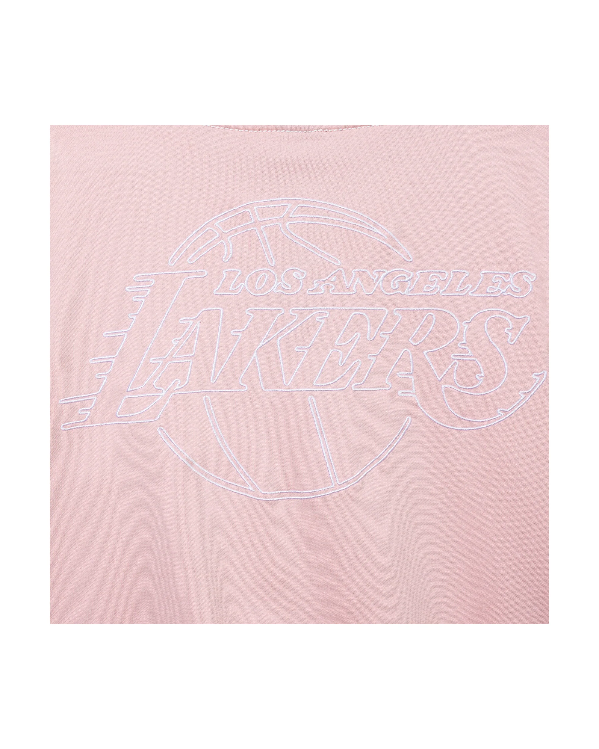 LAKERS CONTRAST STITCH ZIP PINK/WHITE - Image 6