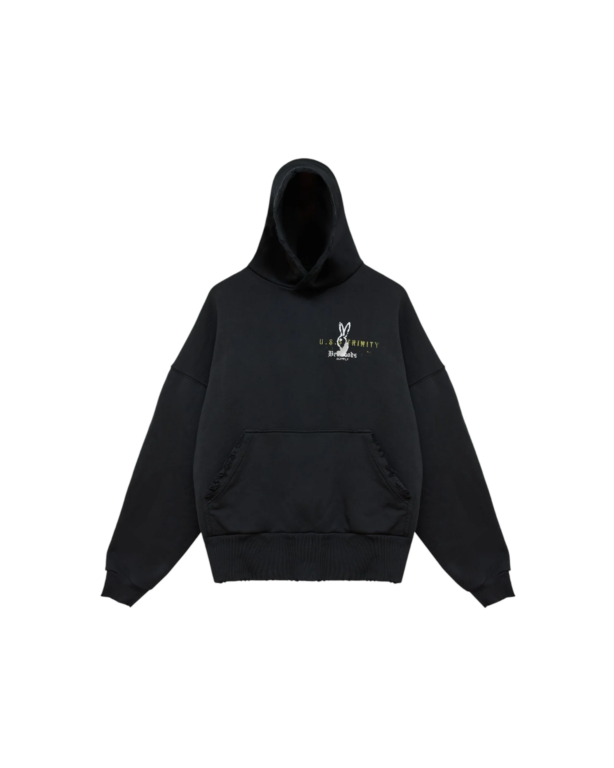 Larsen Hoodie - Off Black